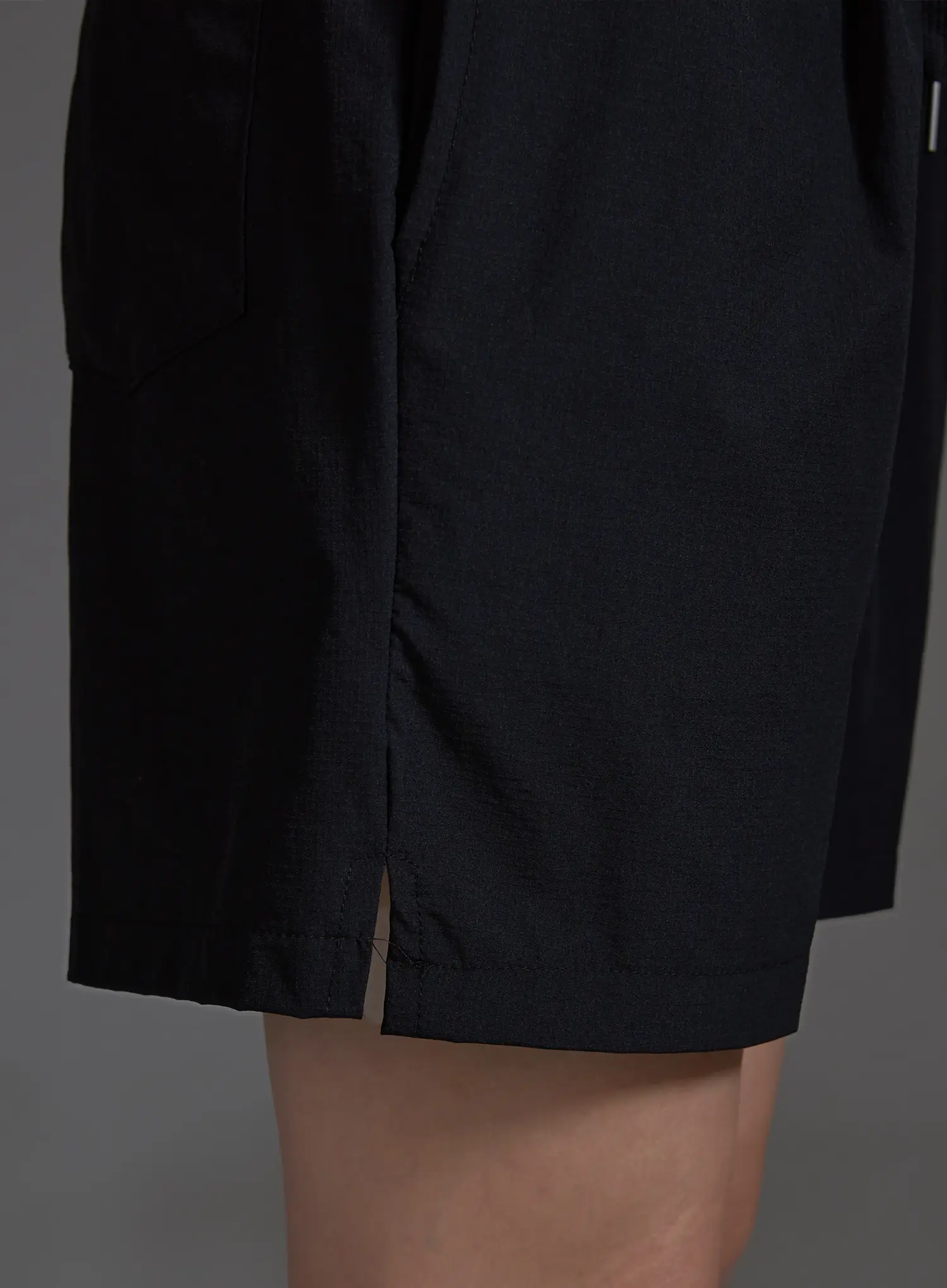 Stretch Running Shorts (Black) IO517 - Image 2
