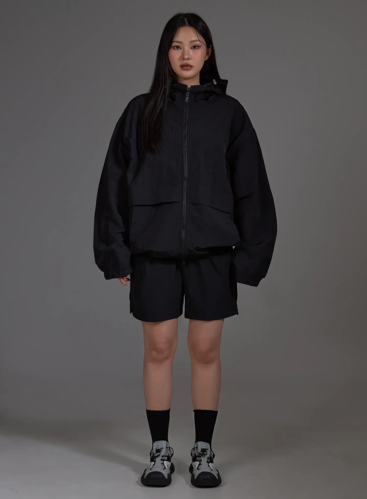 Stretch Running Shorts (Black) IO517 - Image 4