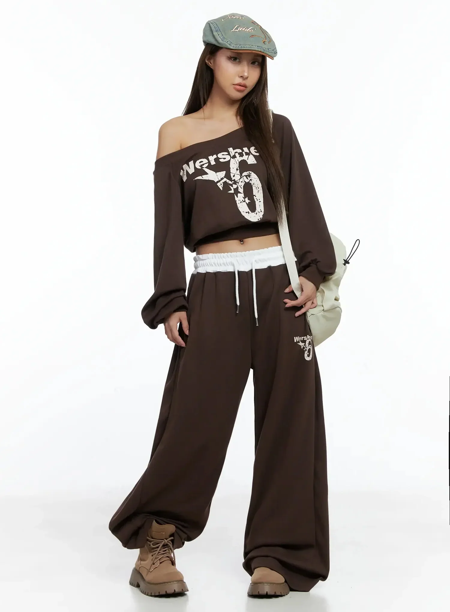 String Waist Band Sweatpants IG527 - Image 2