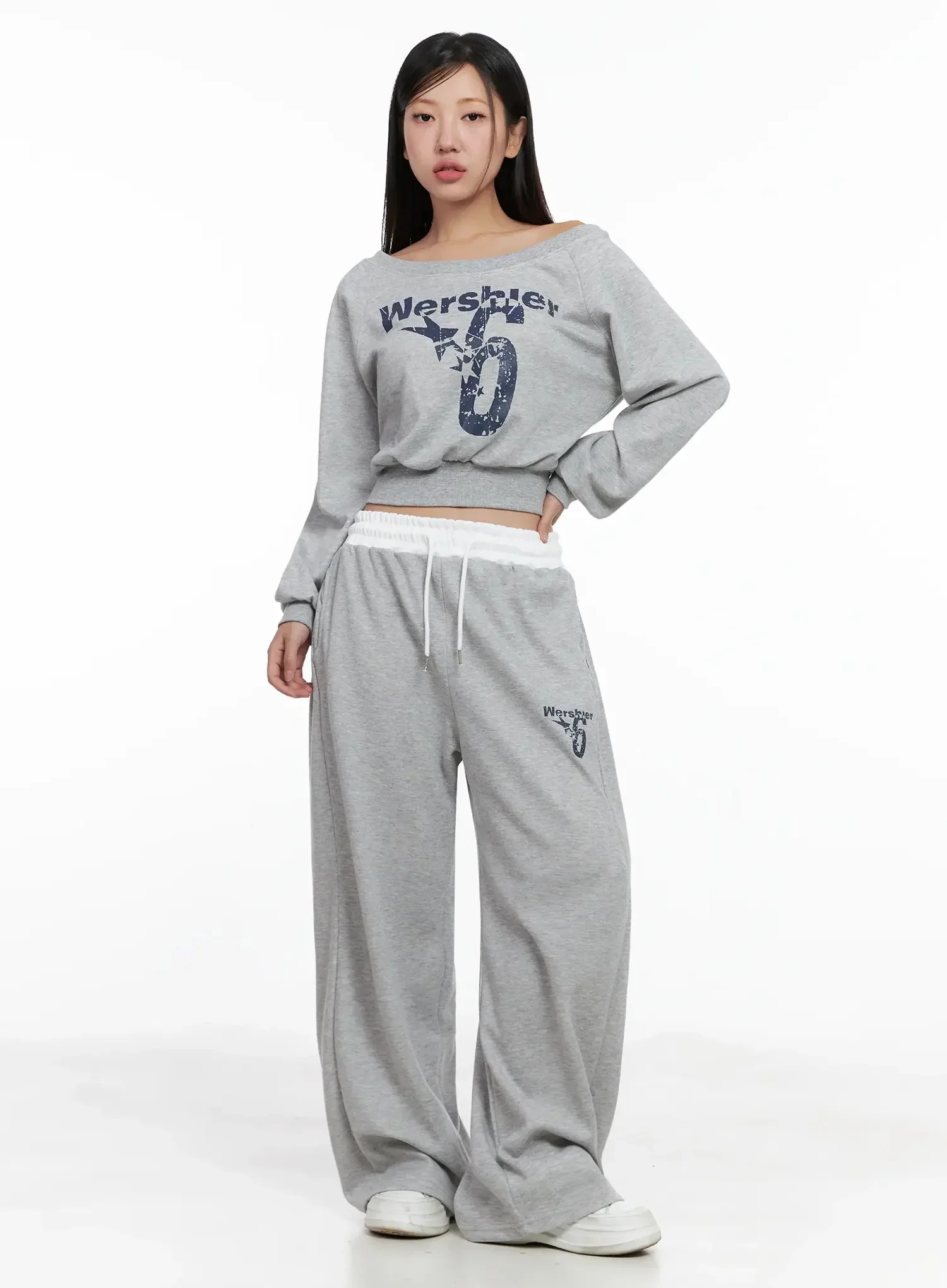 String Waist Band Sweatpants IG527 - Image 6