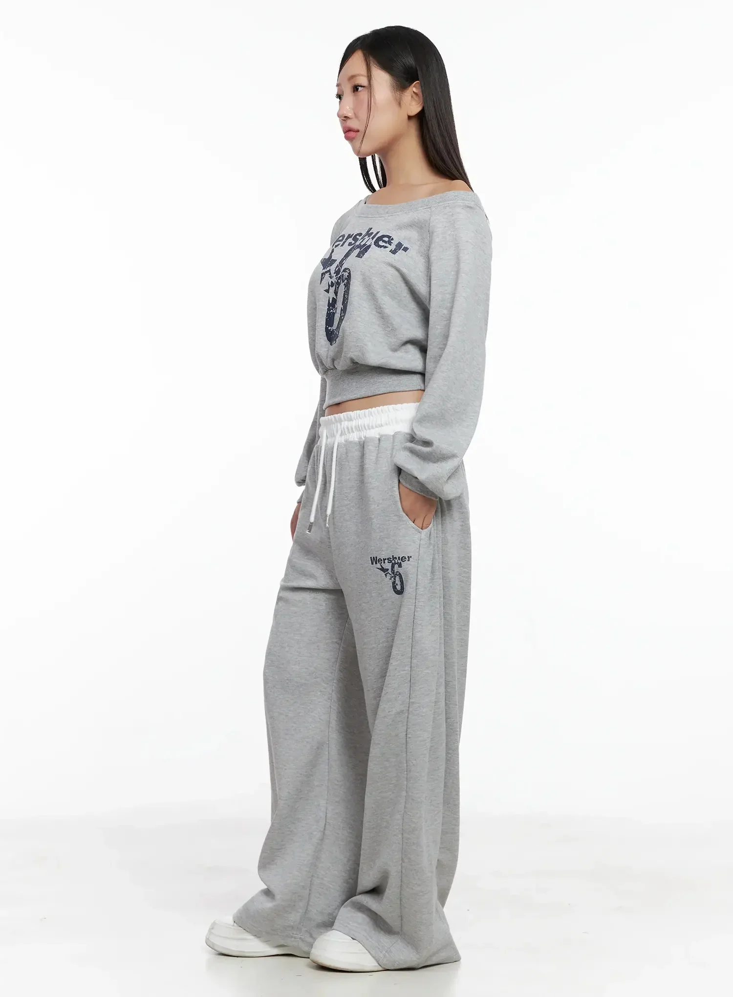 String Waist Band Sweatpants IG527 - Image 7