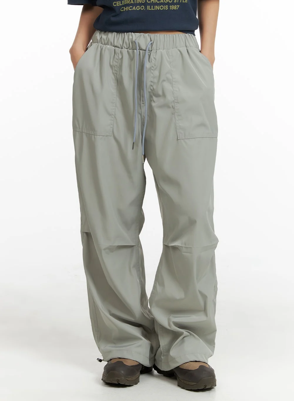 String Wide Pants Unisex CG11 - Image 3