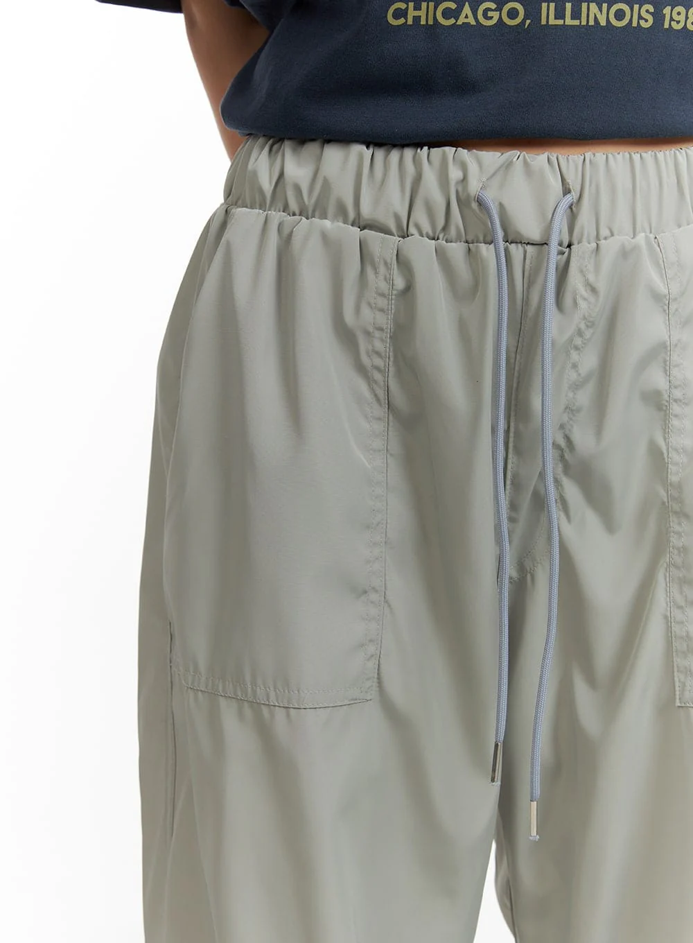 String Wide Pants Unisex CG11 - Image 6