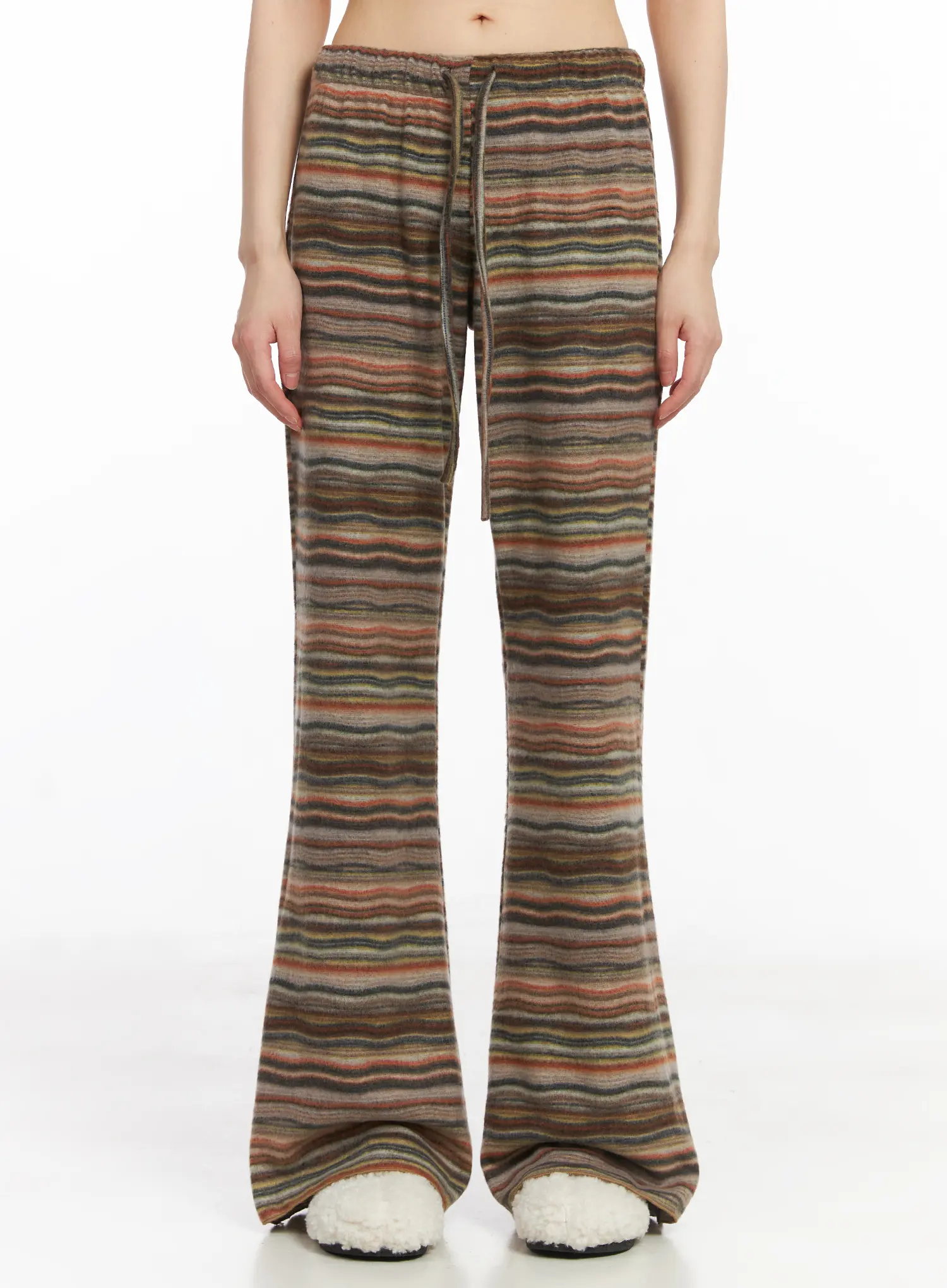 Striped Flare Lounge Pants CD531