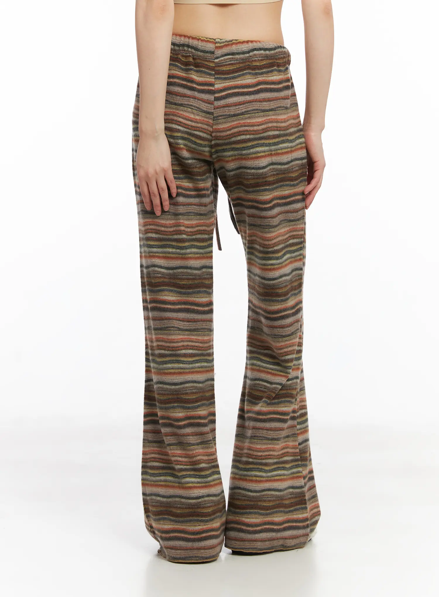 Striped Flare Lounge Pants CD531 - Image 7