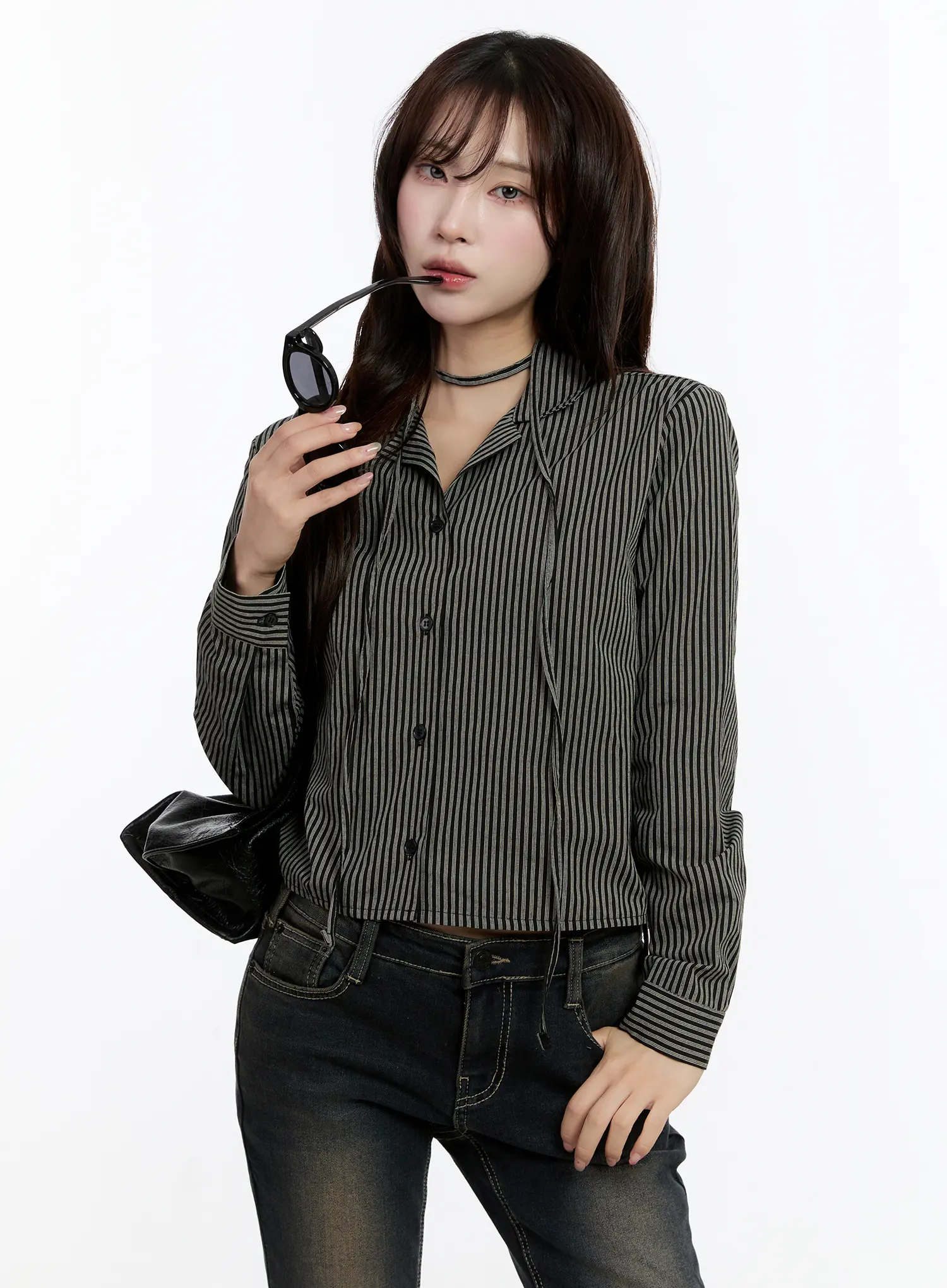 Striped Long Sleeve Shirt CN524