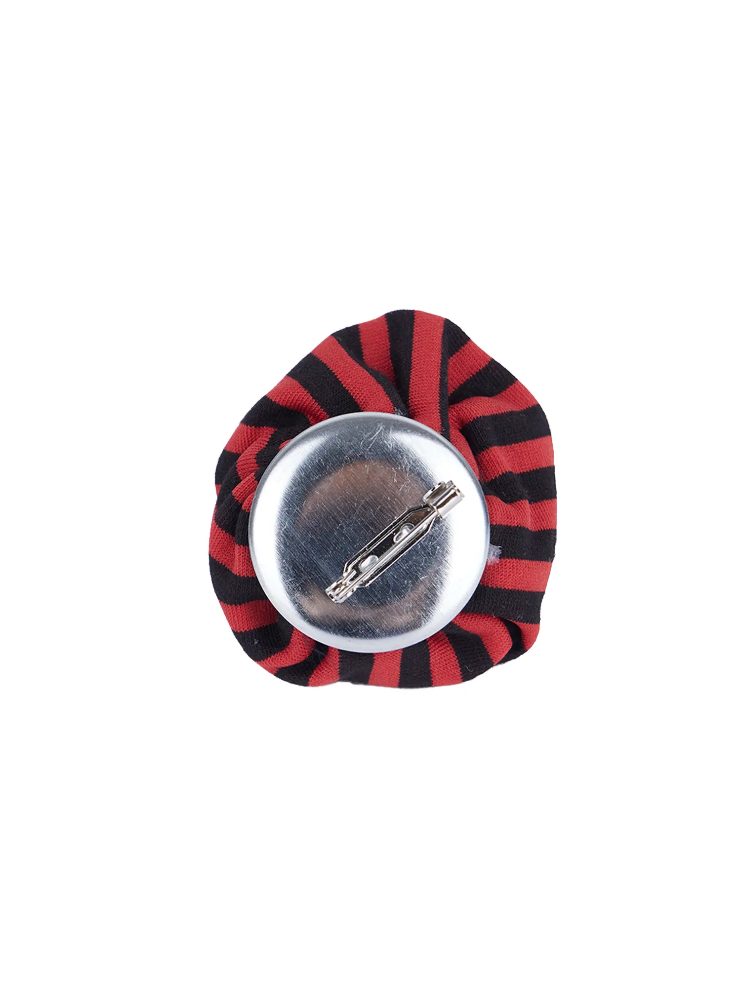 Striped Rose-Accent Brooch CL522 - Image 5