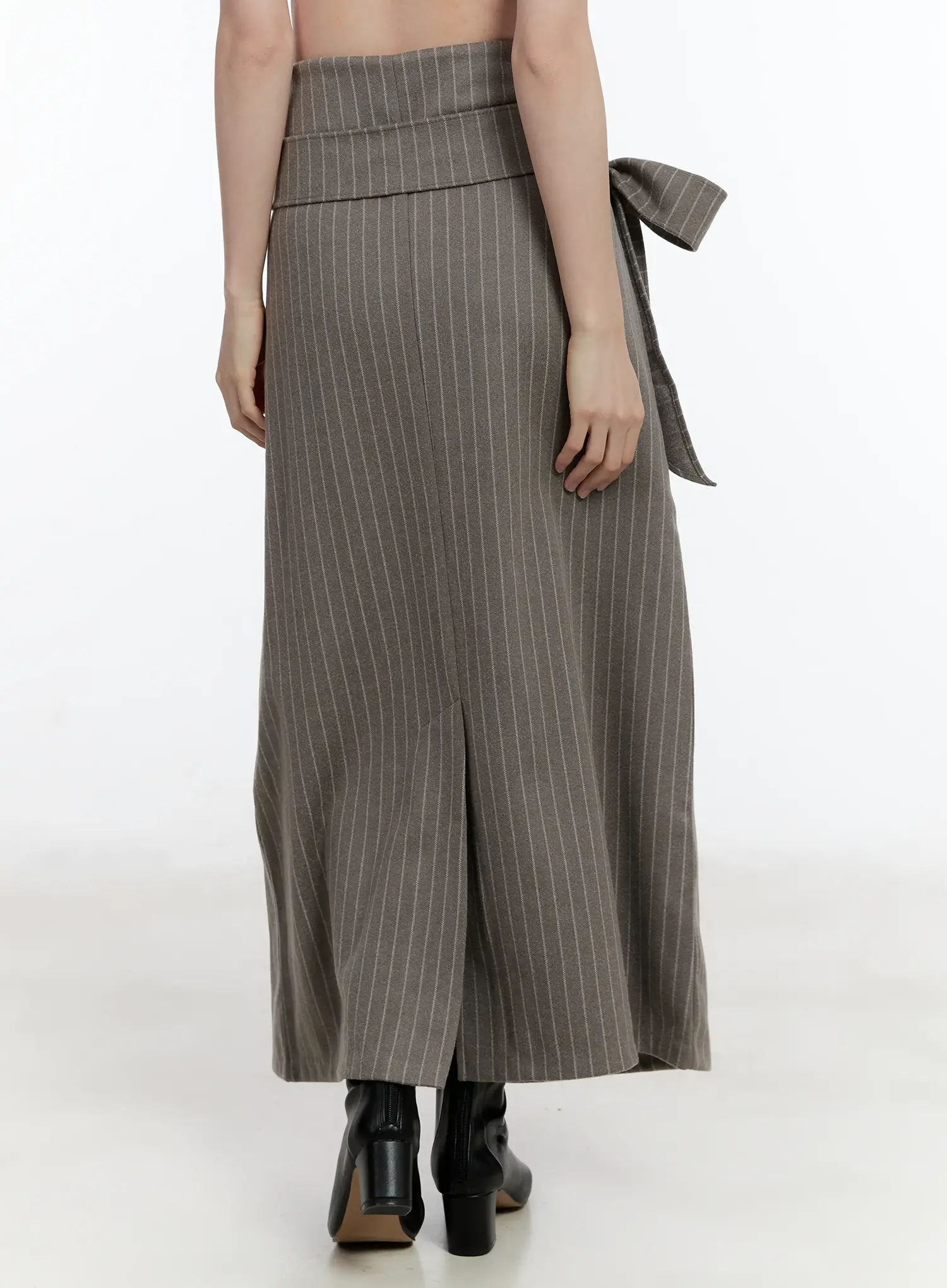 Striped Wrap Skirt ID511 - Image 4