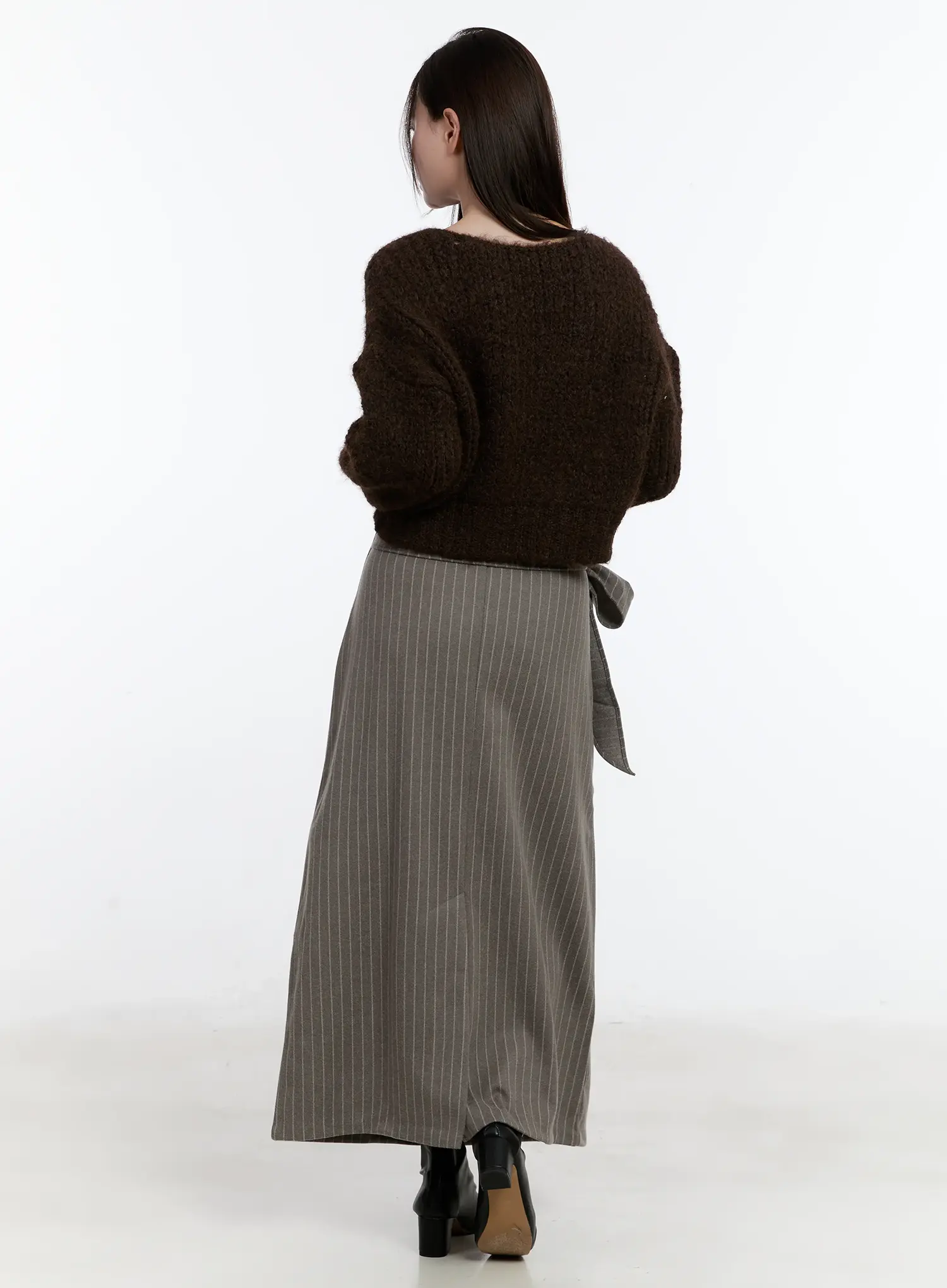 Striped Wrap Skirt ID511 - Image 7
