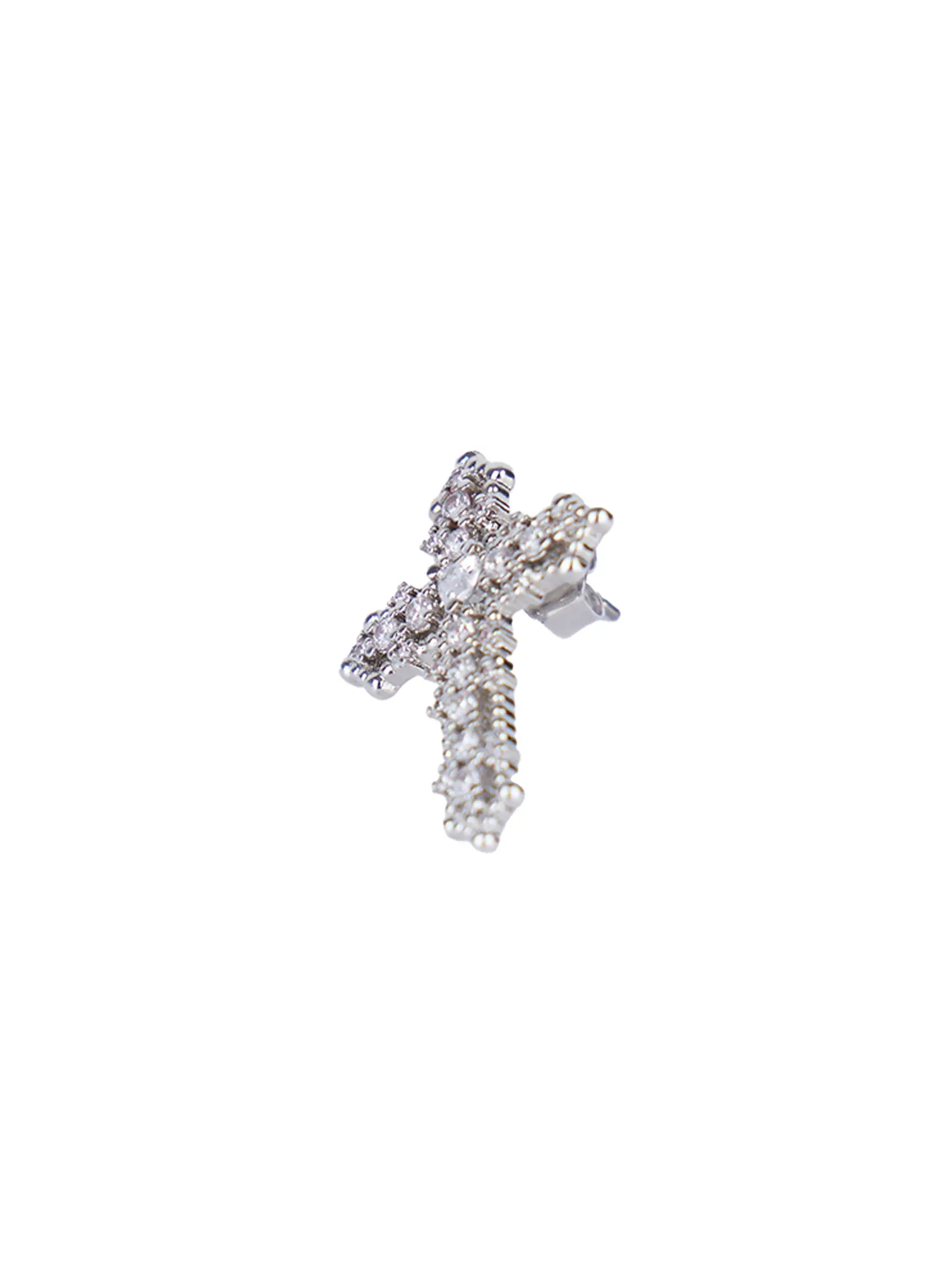 Studded Cross Earrings CL522 - Image 4