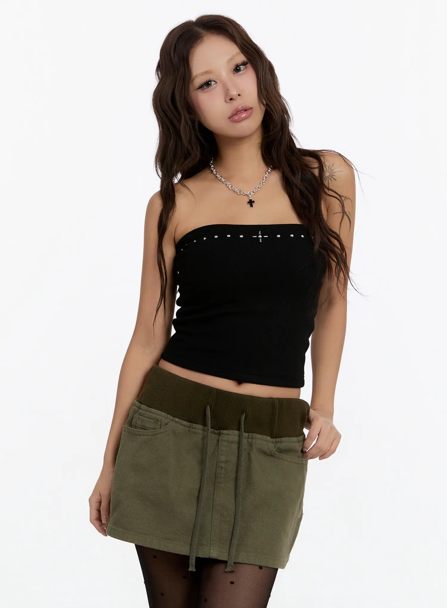 Studded Tube Top CN527