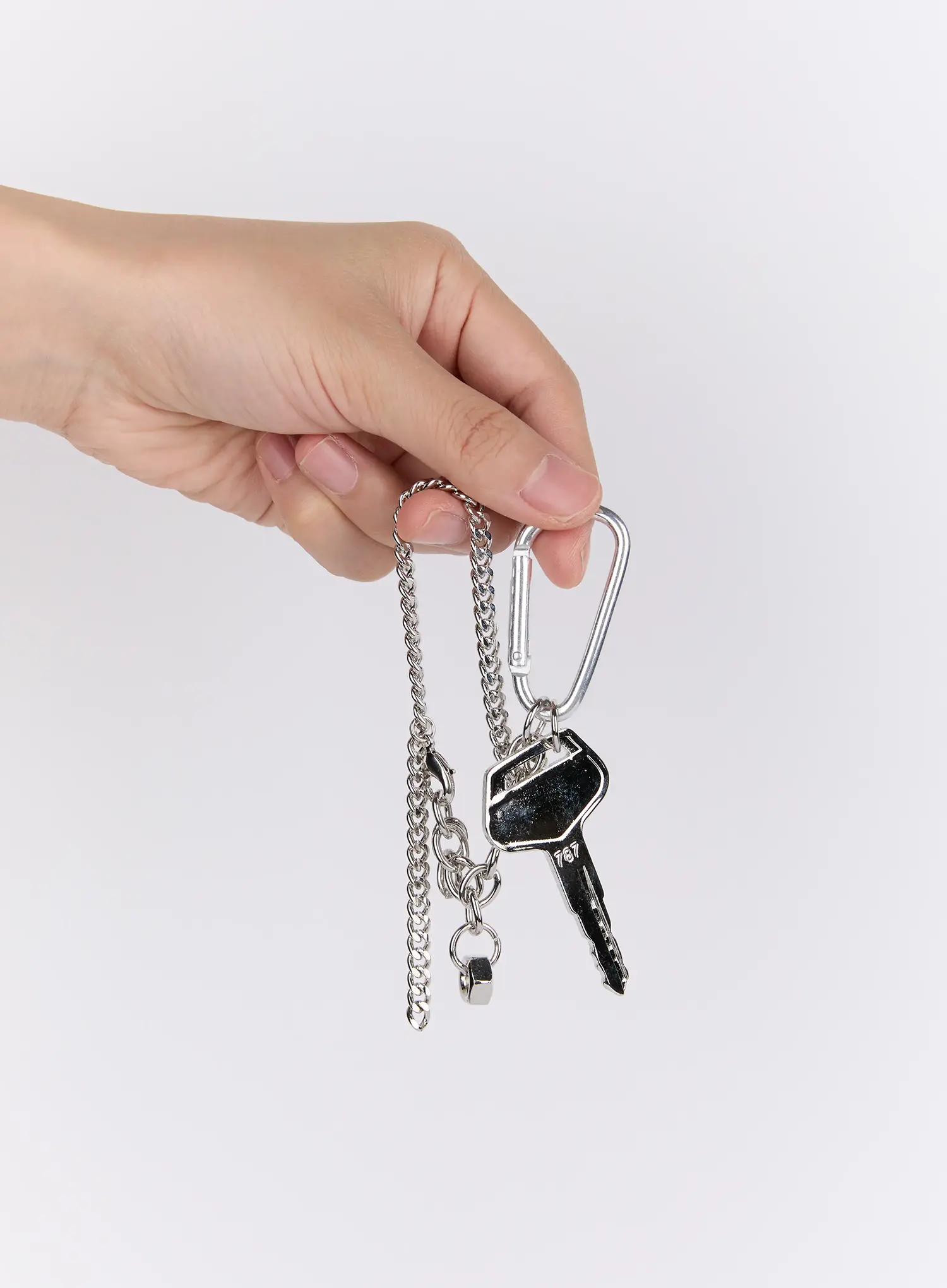 Stylish Keychain with Carabiner IS516 - Image 2