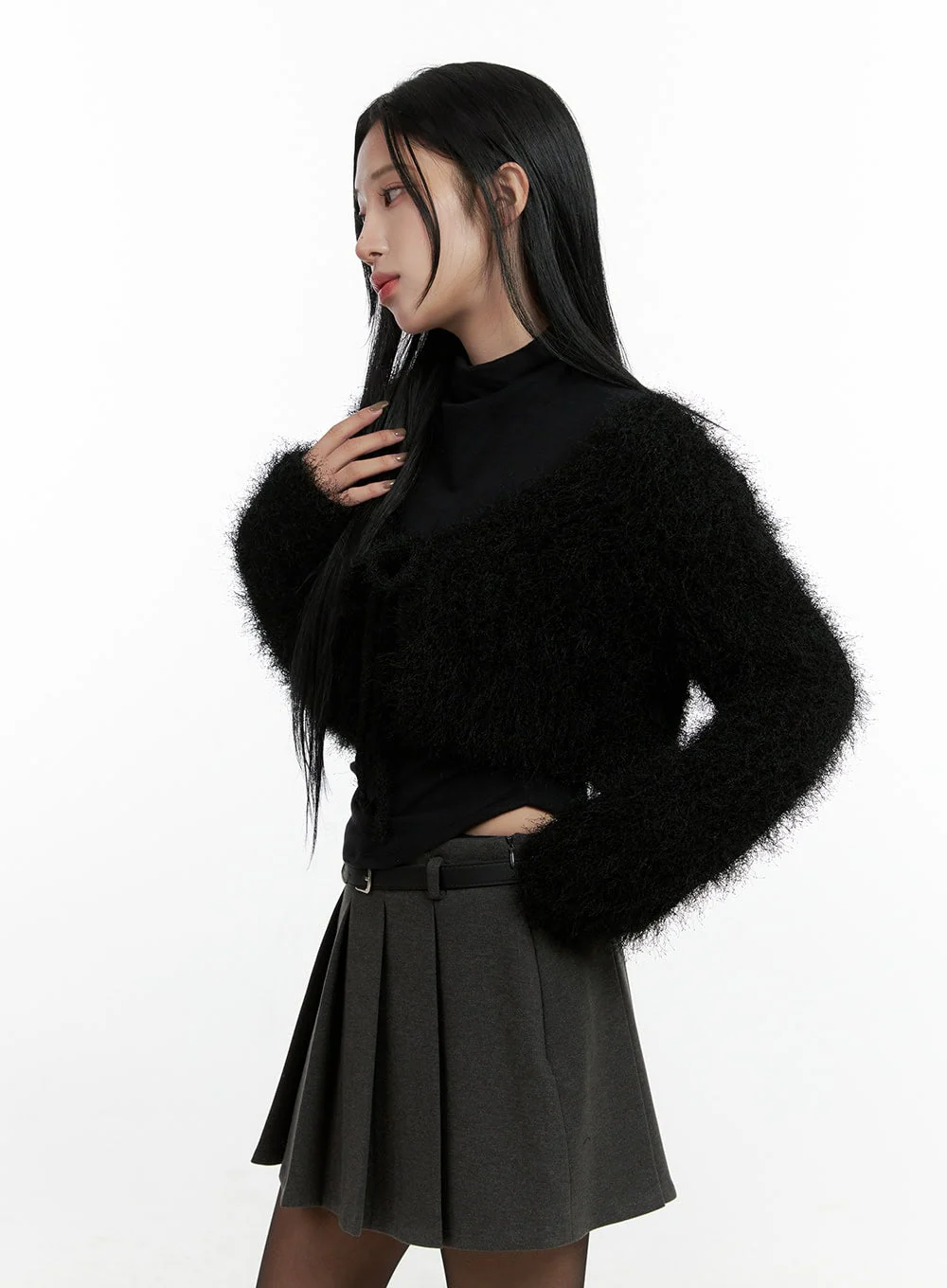 Stylish Ribbon Tie Bolero CN407 - Image 3