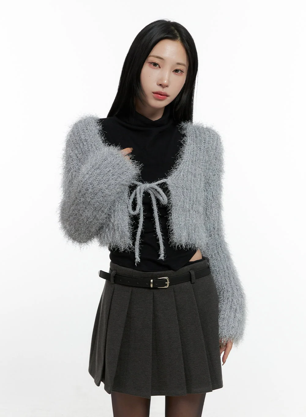 Stylish Ribbon Tie Bolero CN407 - Image 7