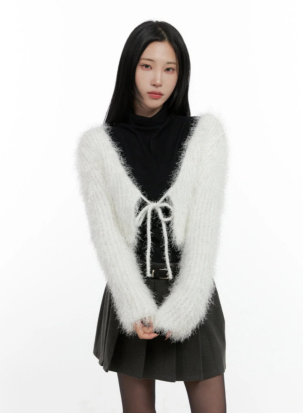Stylish Ribbon Tie Bolero CN407 - Image 9