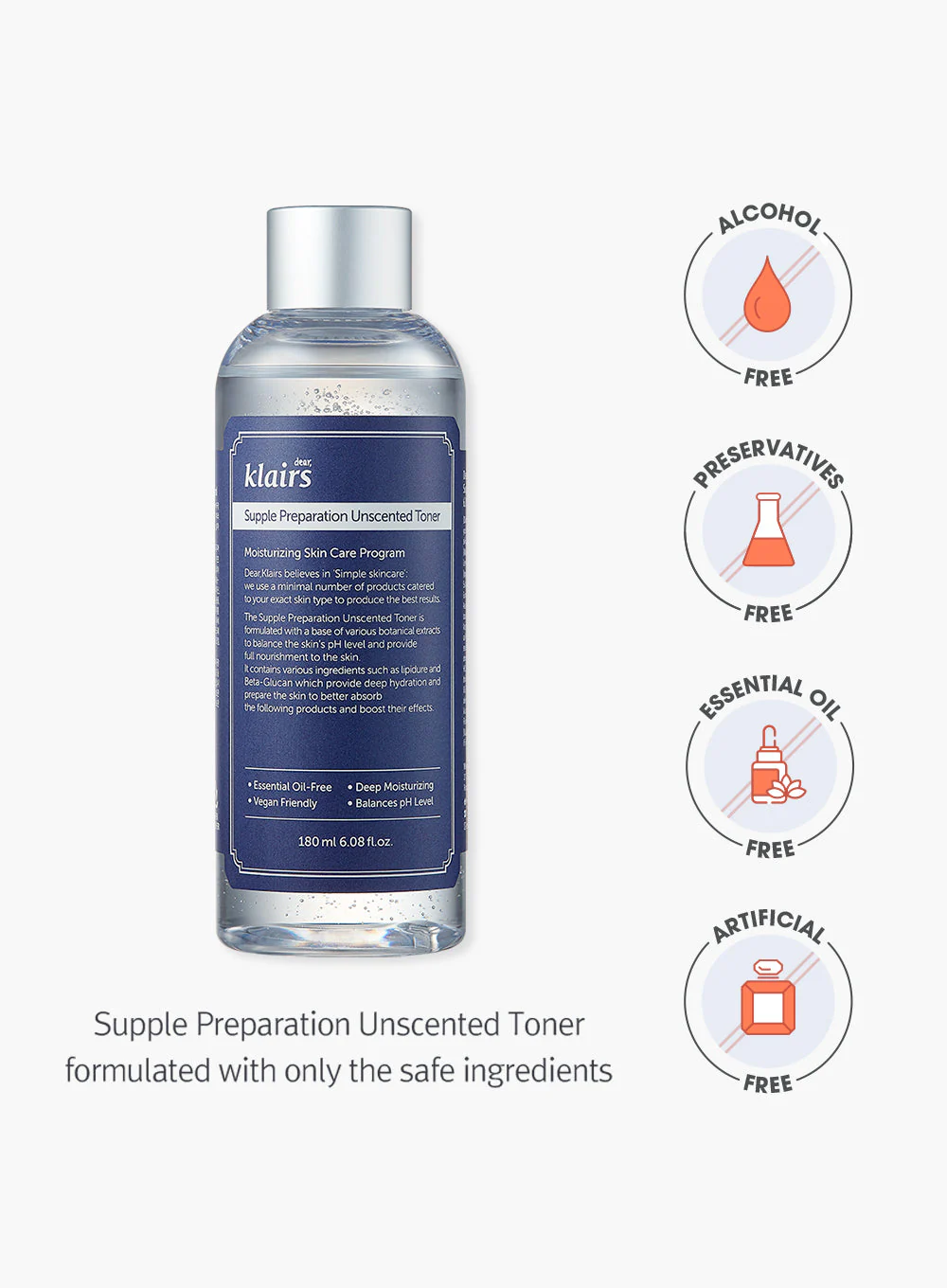 Supple Preparation Unscented Toner (180ml) - Image 12
