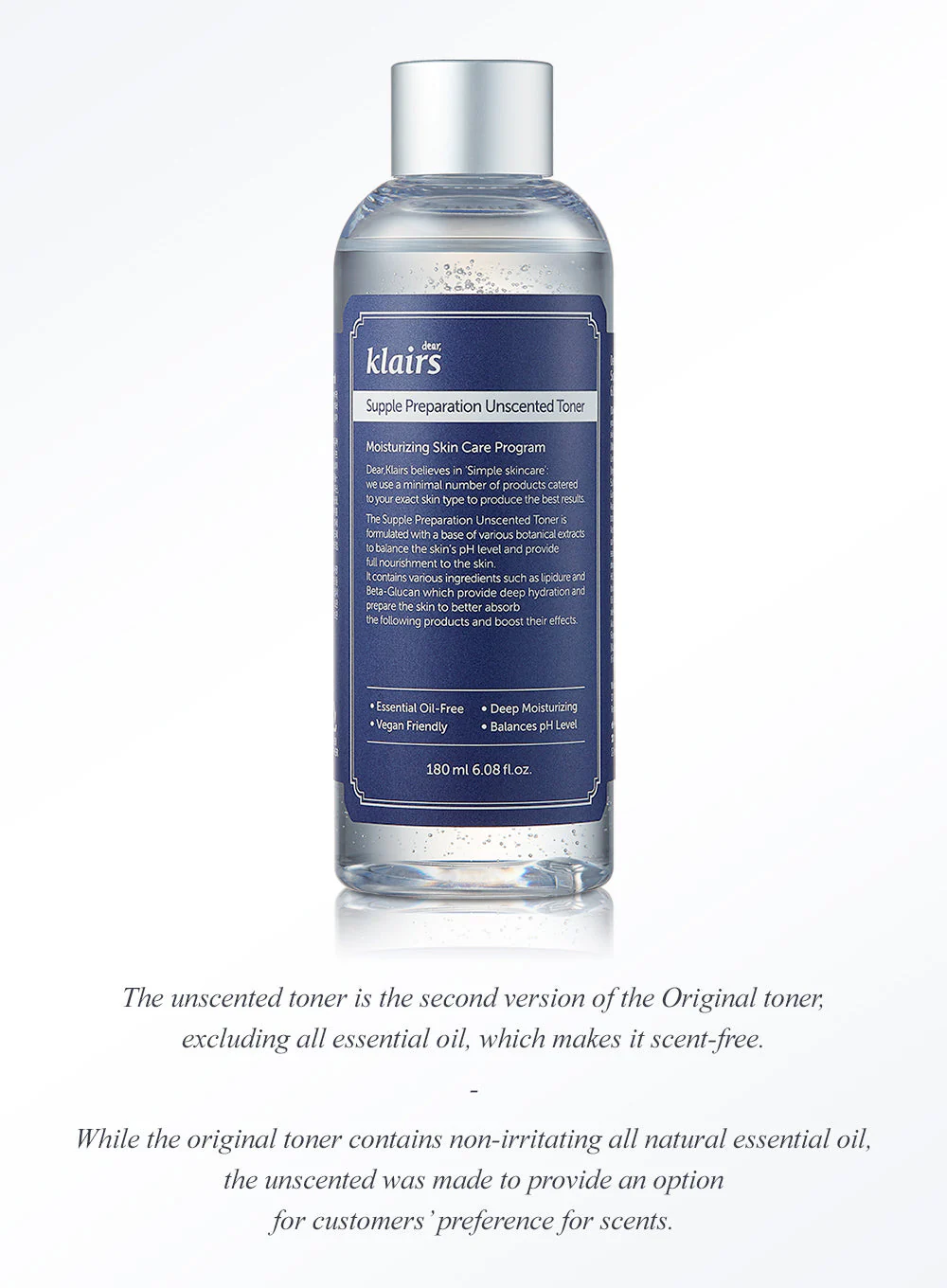 Supple Preparation Unscented Toner (180ml) - Image 4
