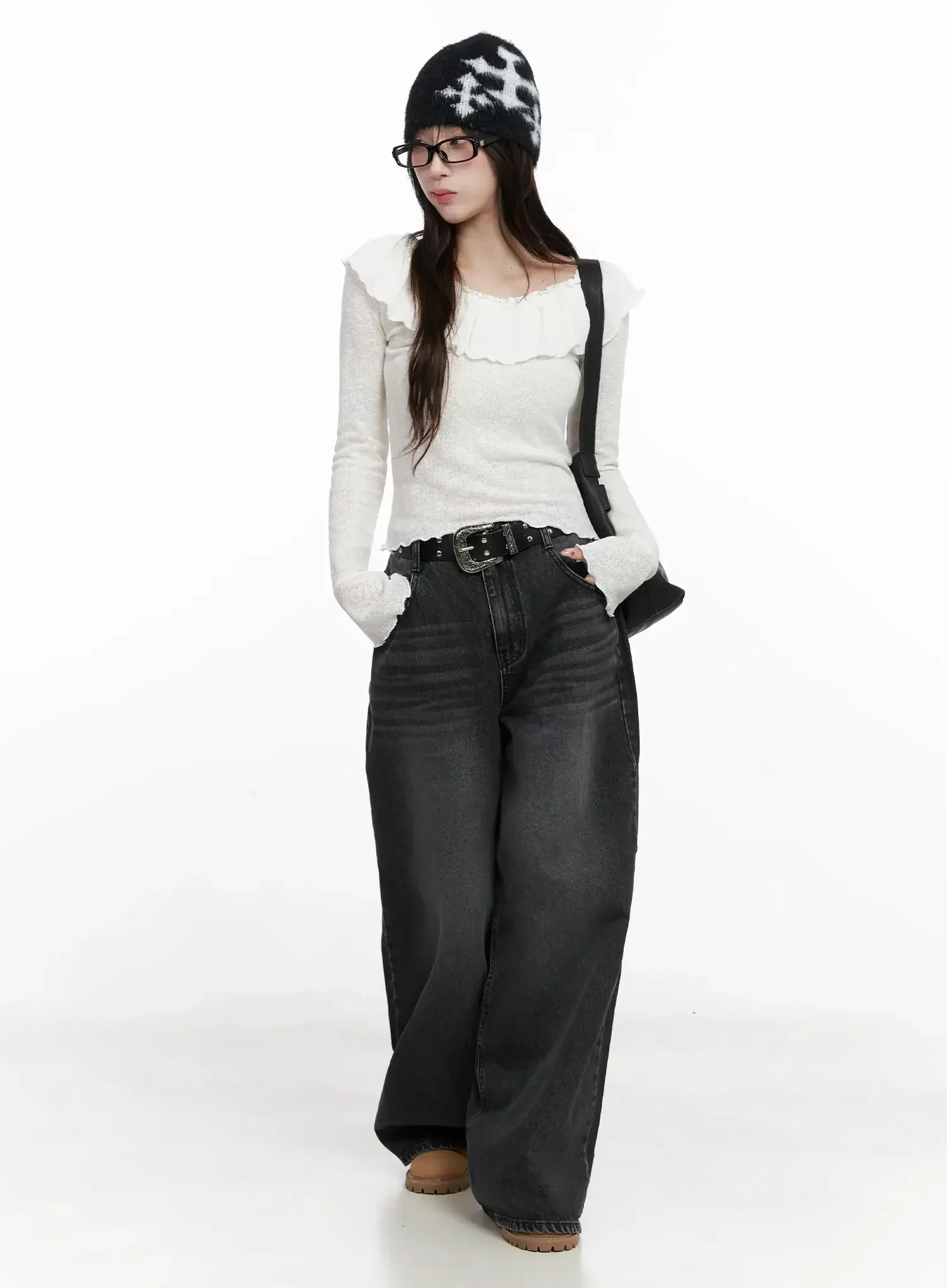 Sutton Wide Leg Jeans IN514 - Image 2