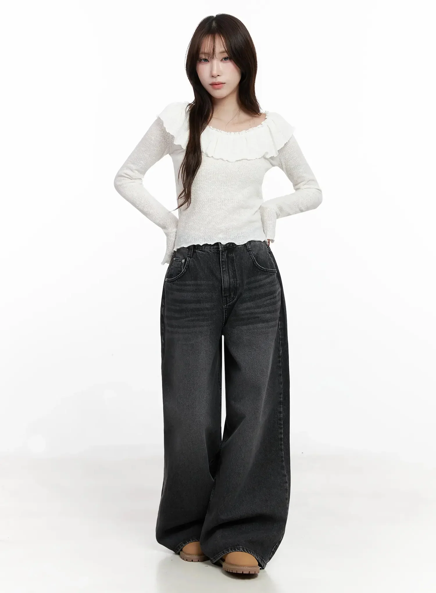 Sutton Wide Leg Jeans IN514 - Image 6