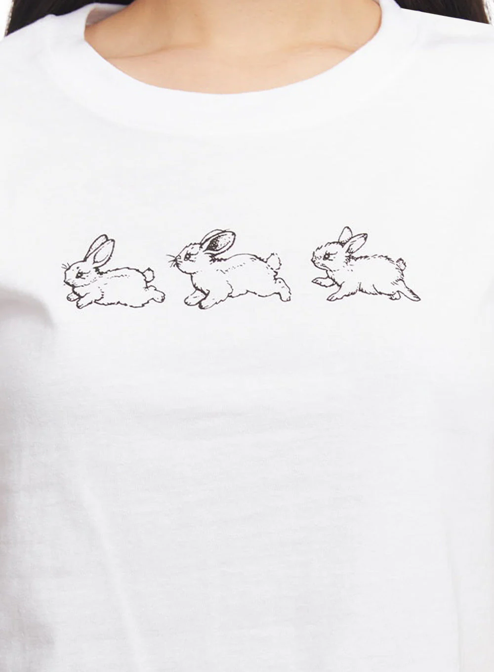 Sweet Bunny Graphic Top IM528 - Image 2