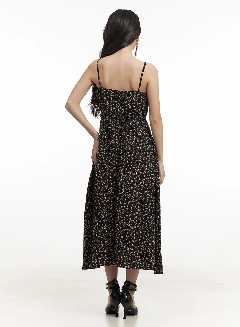 Sweetheart Floral Cami Maxi Dress CF520 - Image 4
