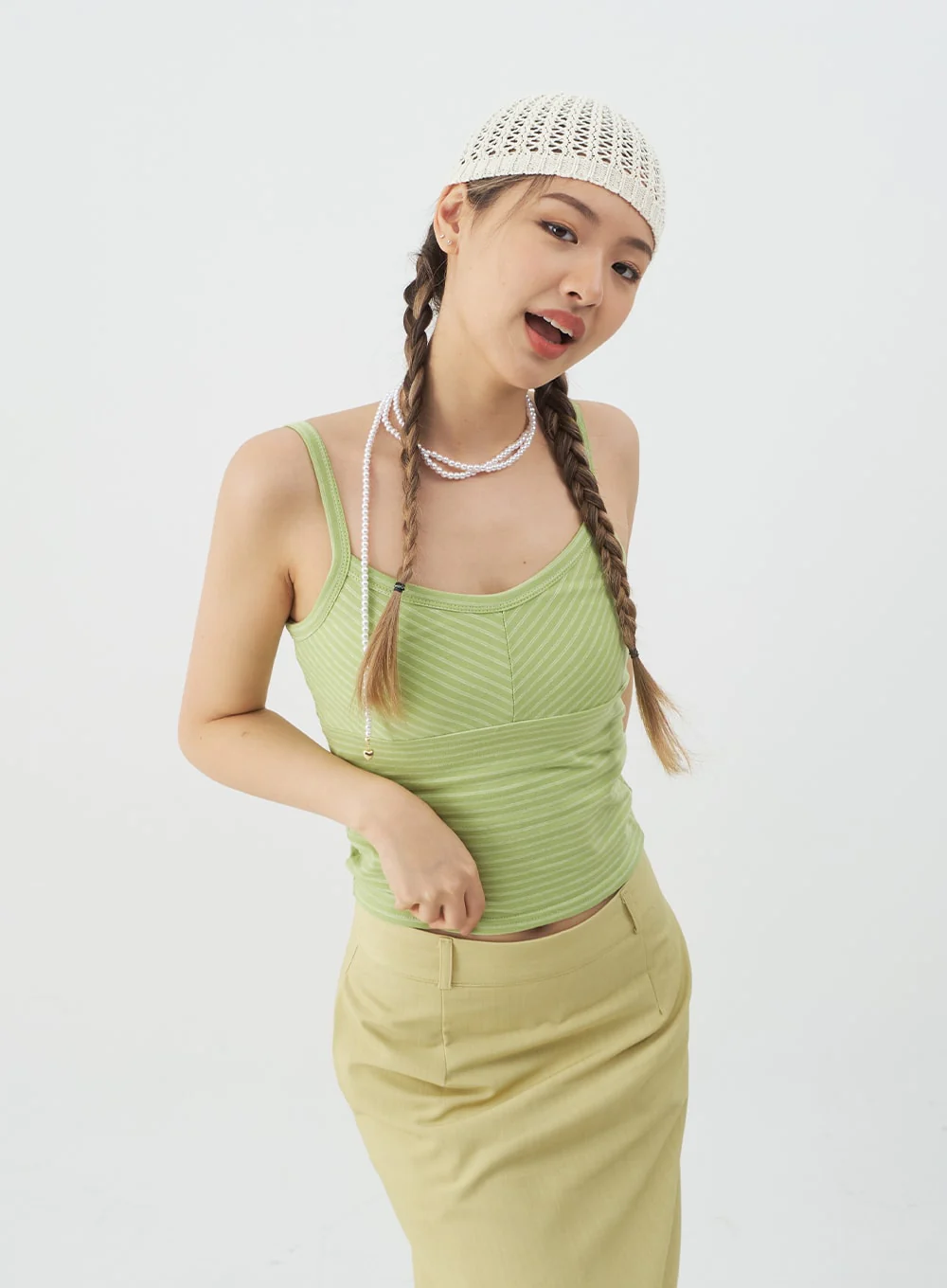 Tailored Maxi Skirt CJ08 - Image 10