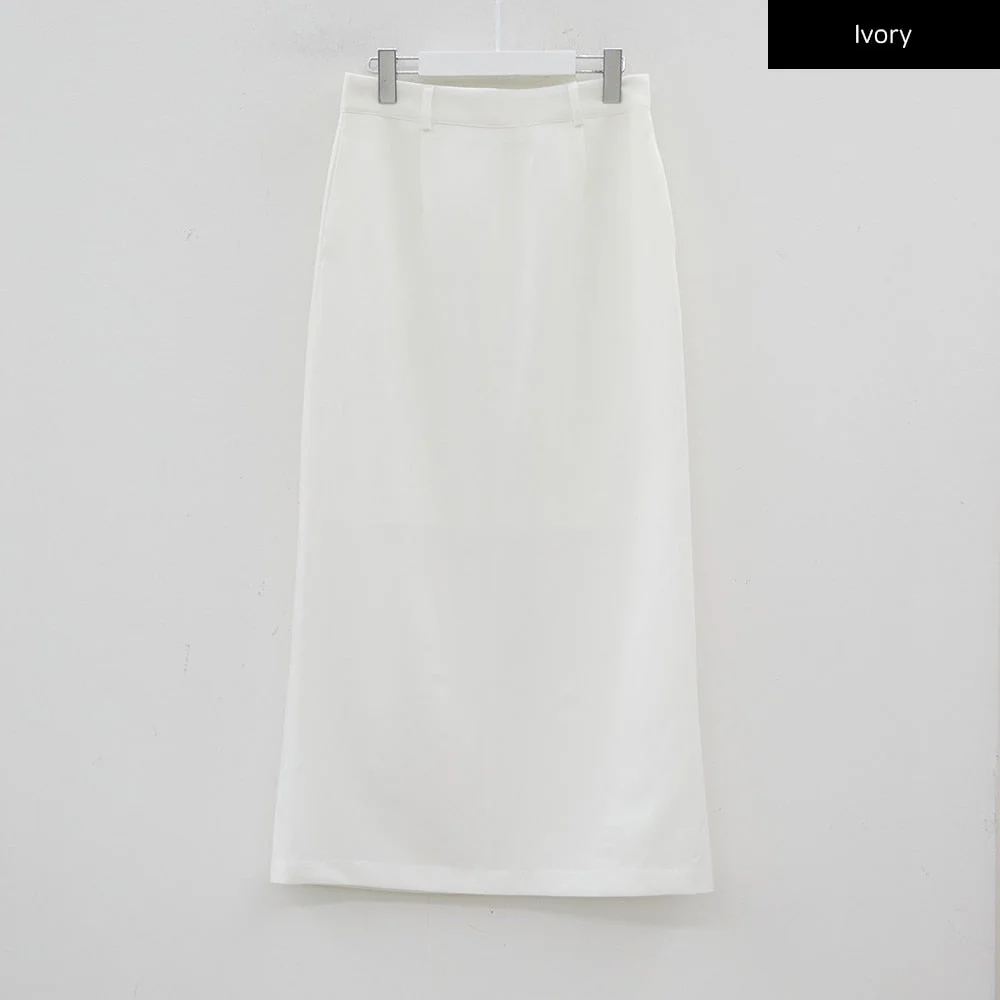 Tailored Maxi Skirt CJ08 - Image 16