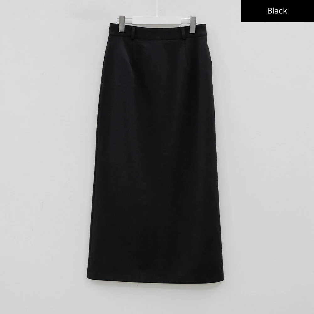 Tailored Maxi Skirt CJ08 - Image 18