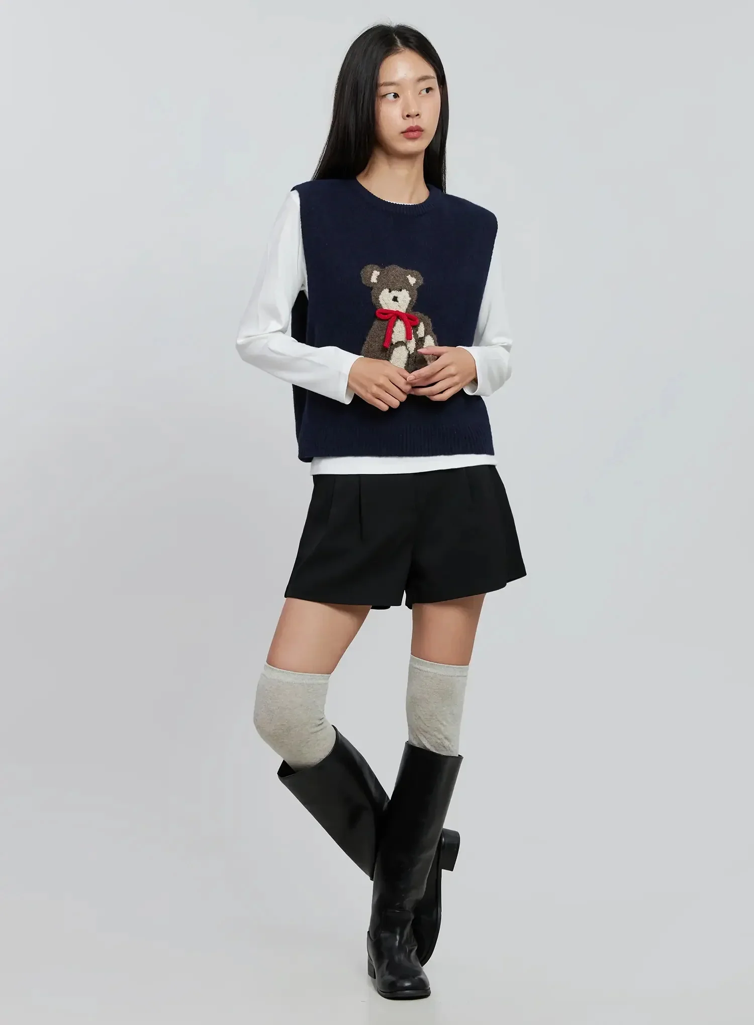 Teddy Knit Pullover IN507 - Image 8