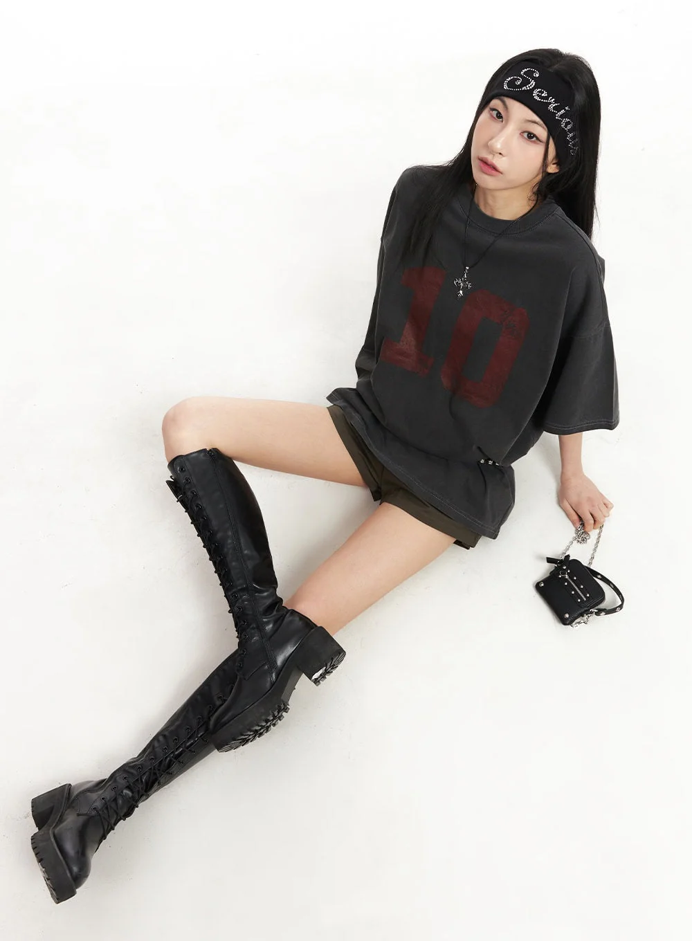 Ten Graphic Oversize T-Shirt CA516