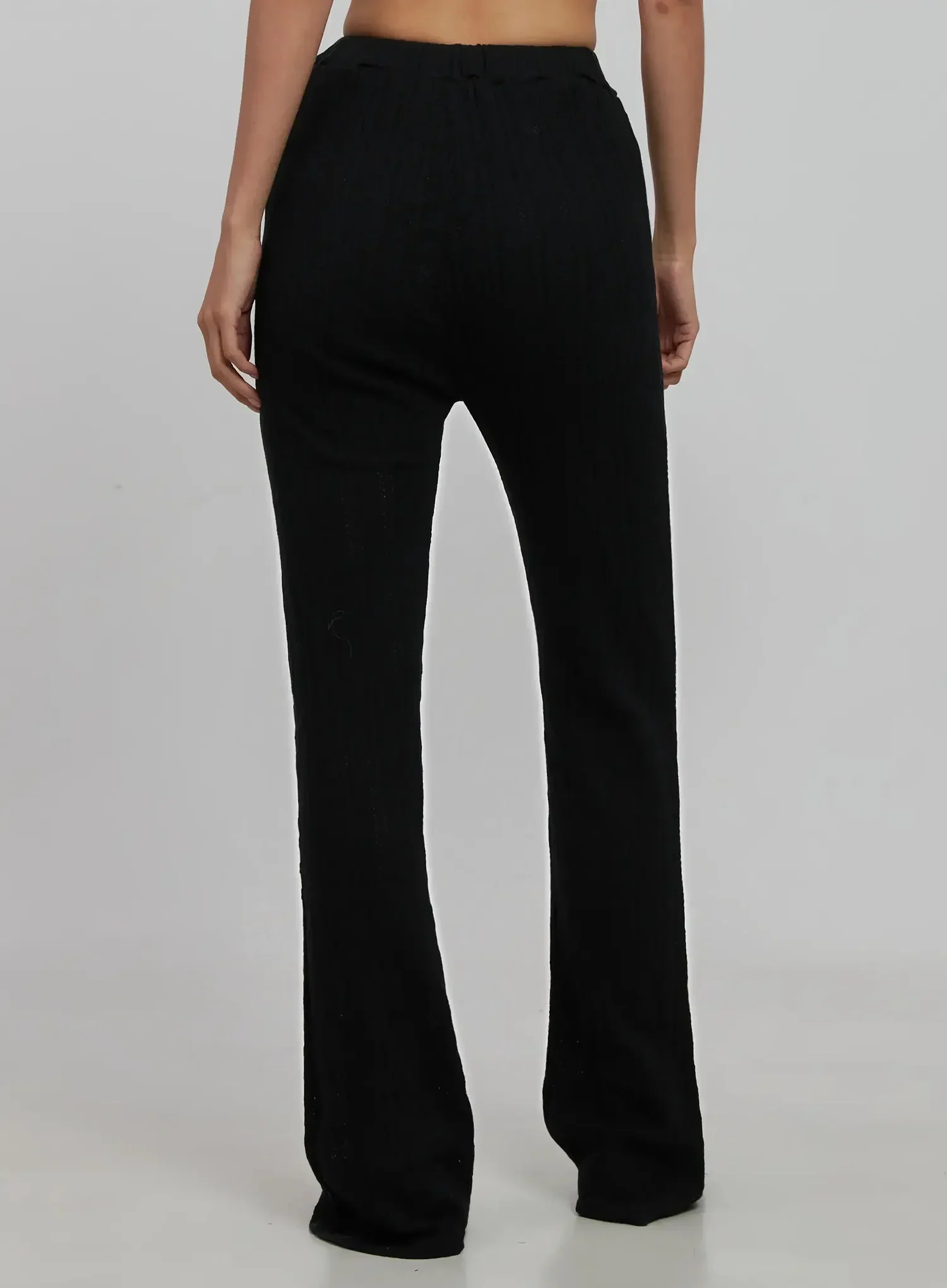 Textured Knit Flare Pants IJ509 - Image 11