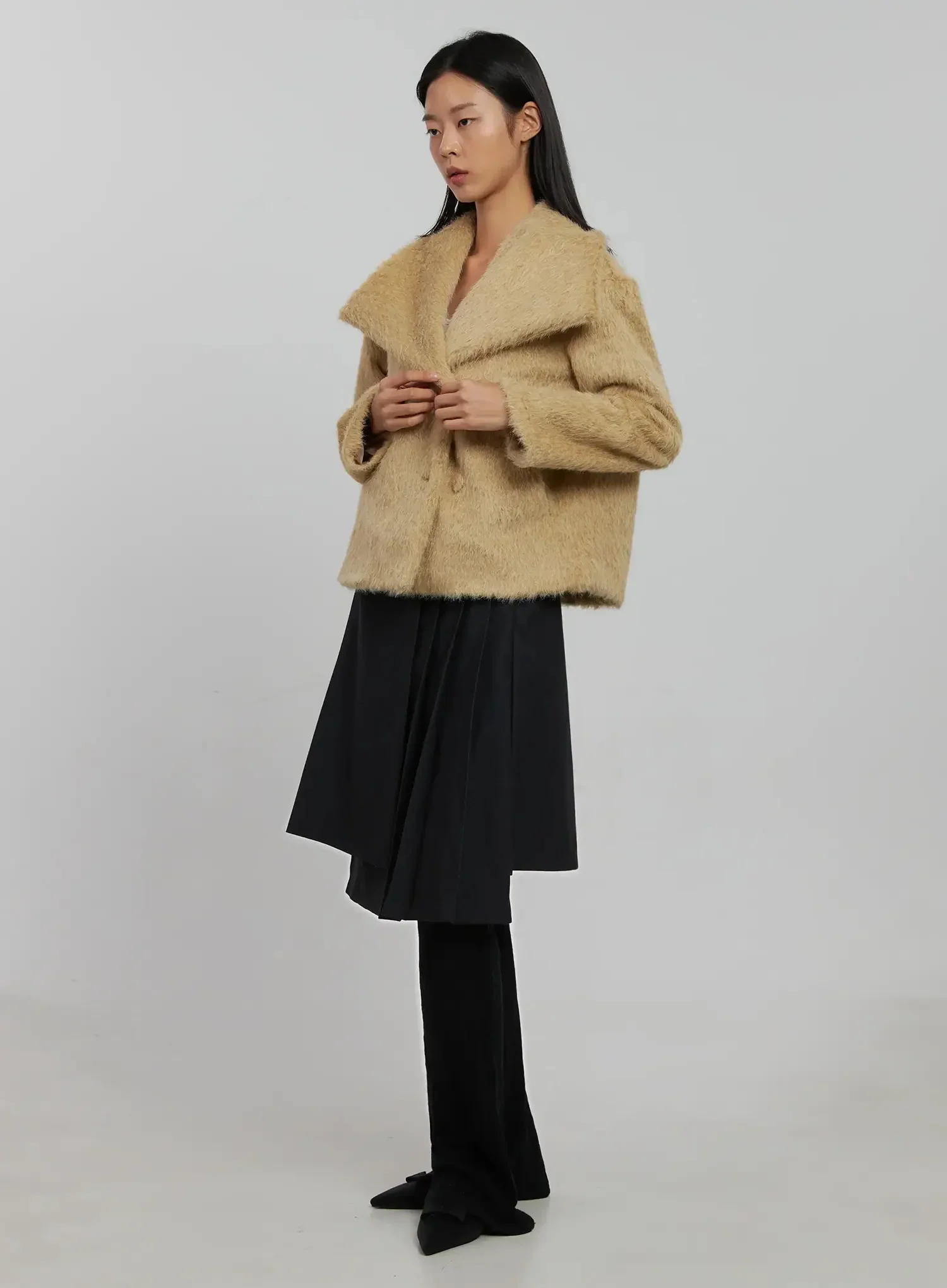 Textured Knit Flare Pants IJ509 - Image 12
