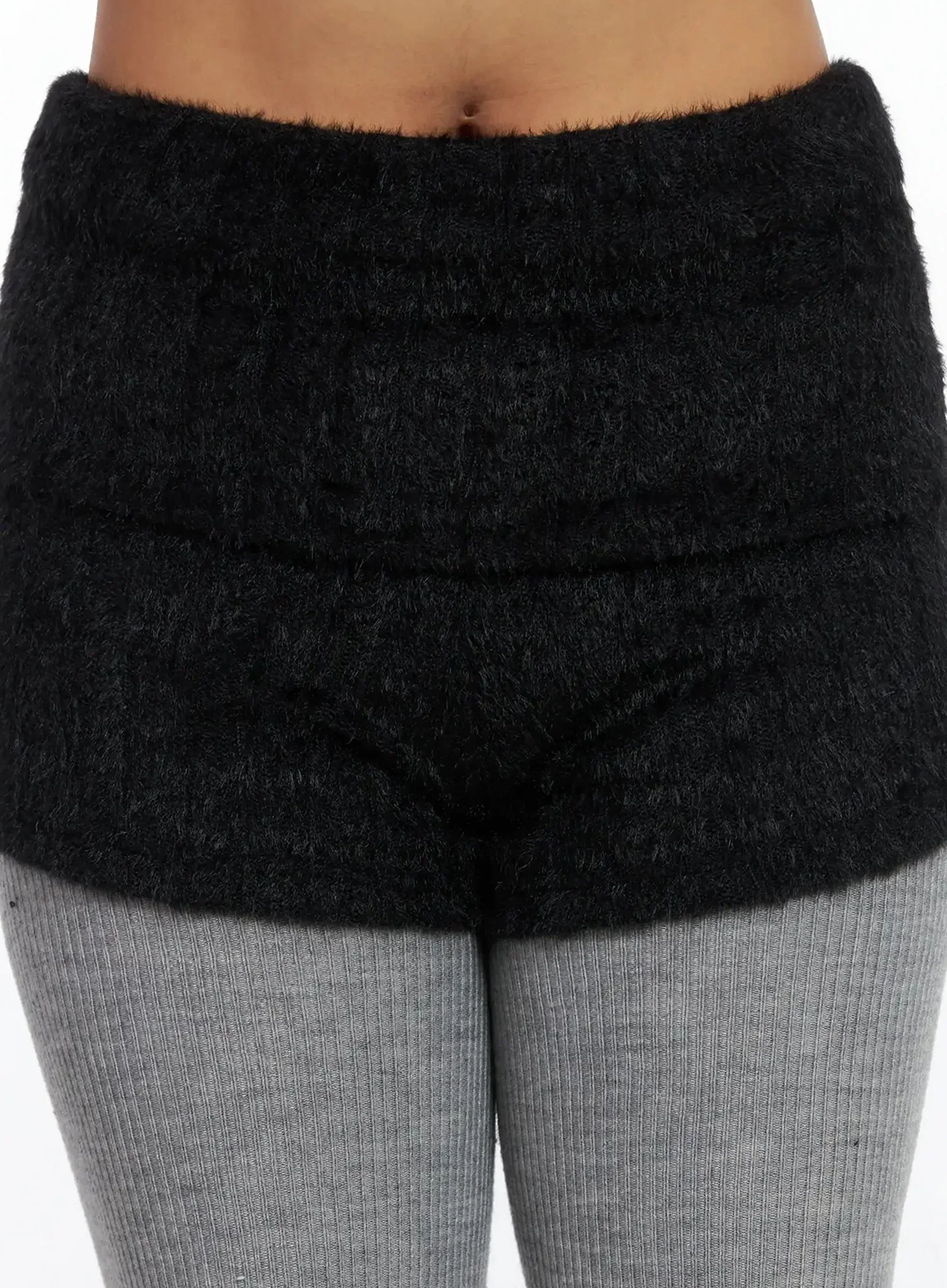 Textured Knit Shorts IN528 - Image 5