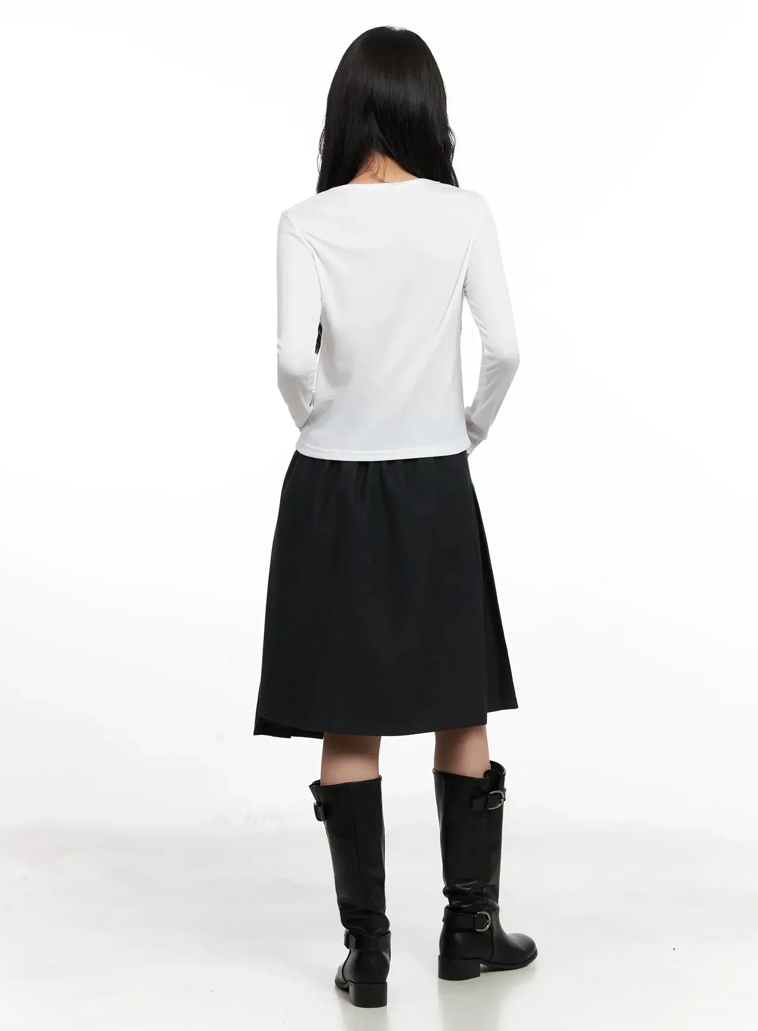 Thermal Crewneck Long Sleeve Top IN528 - Image 10
