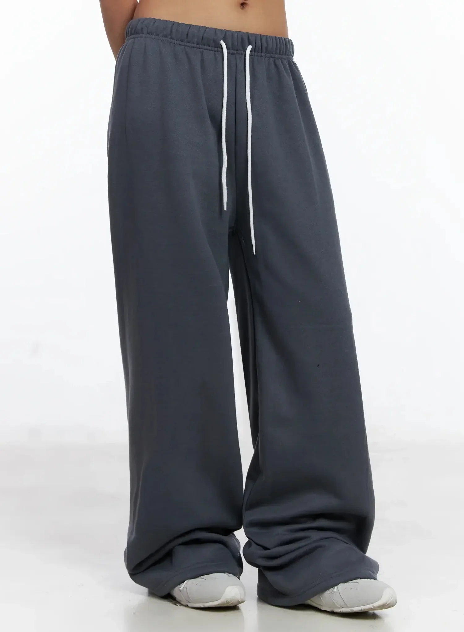 Thermal Wide-Leg Sweatpants IN528 - Image 11