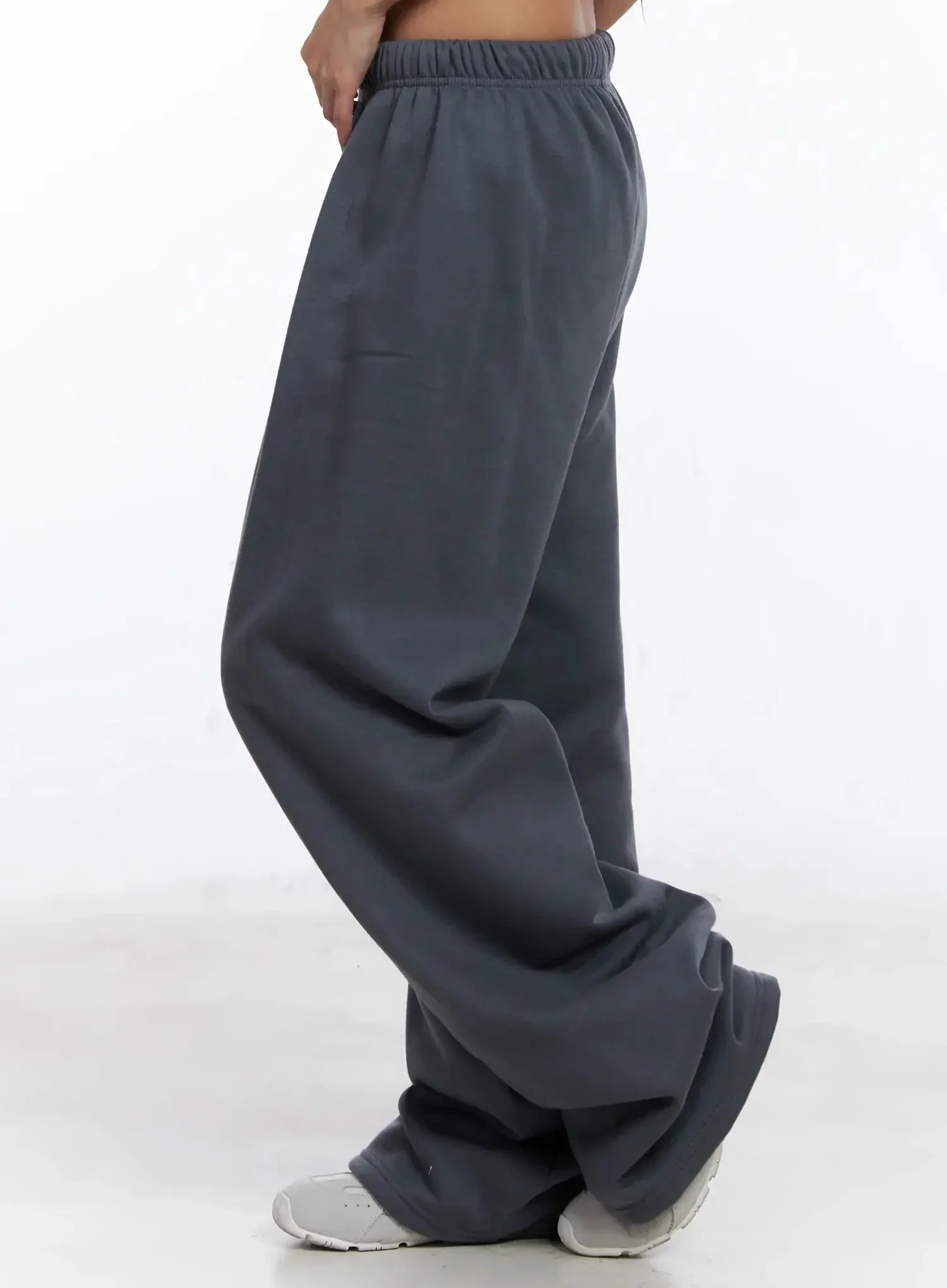 Thermal Wide-Leg Sweatpants IN528 - Image 2