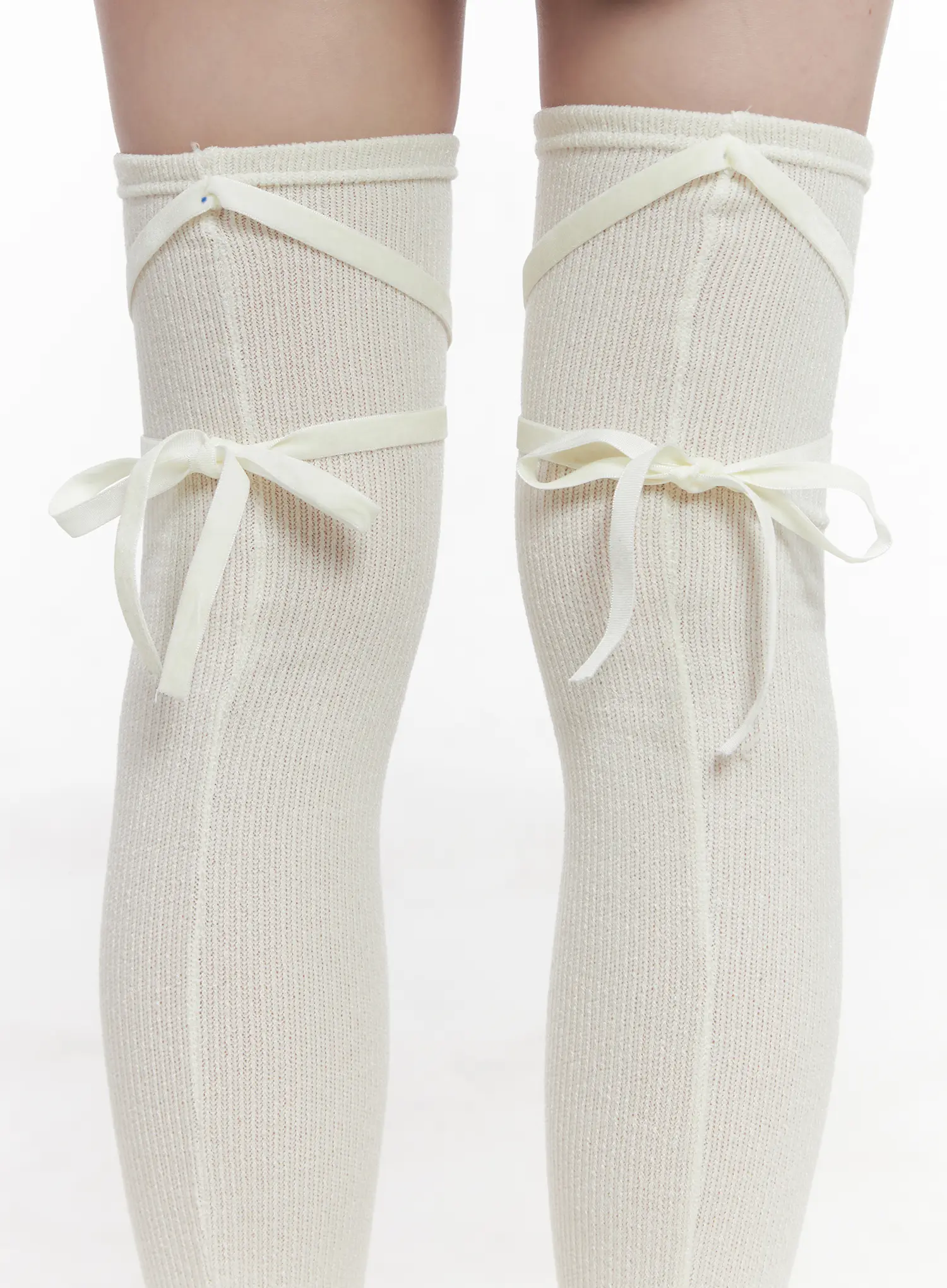 Tie-Up Knee High Leg Warmers CG519 - Image 4