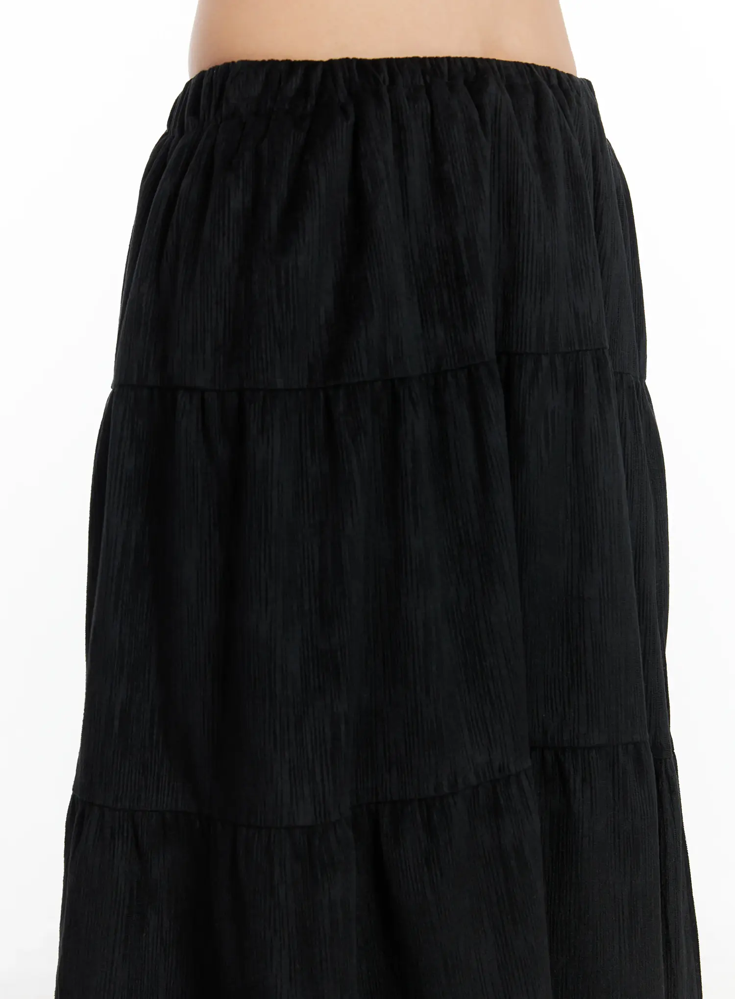 Tiered Corduroy Maxi Skirt CD502 - Image 3
