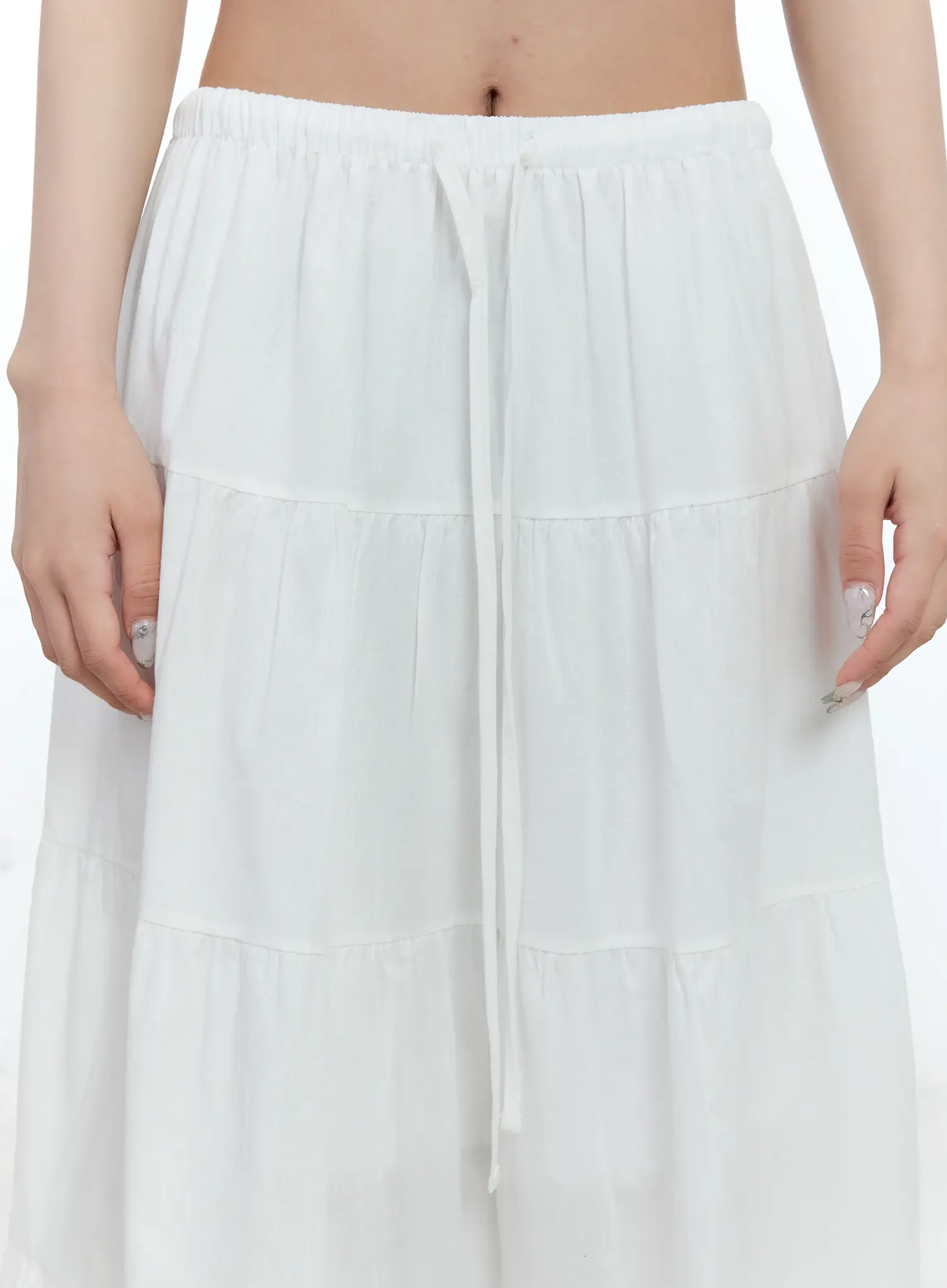 Tiered Frill Maxi Skirt CL530 - Image 10