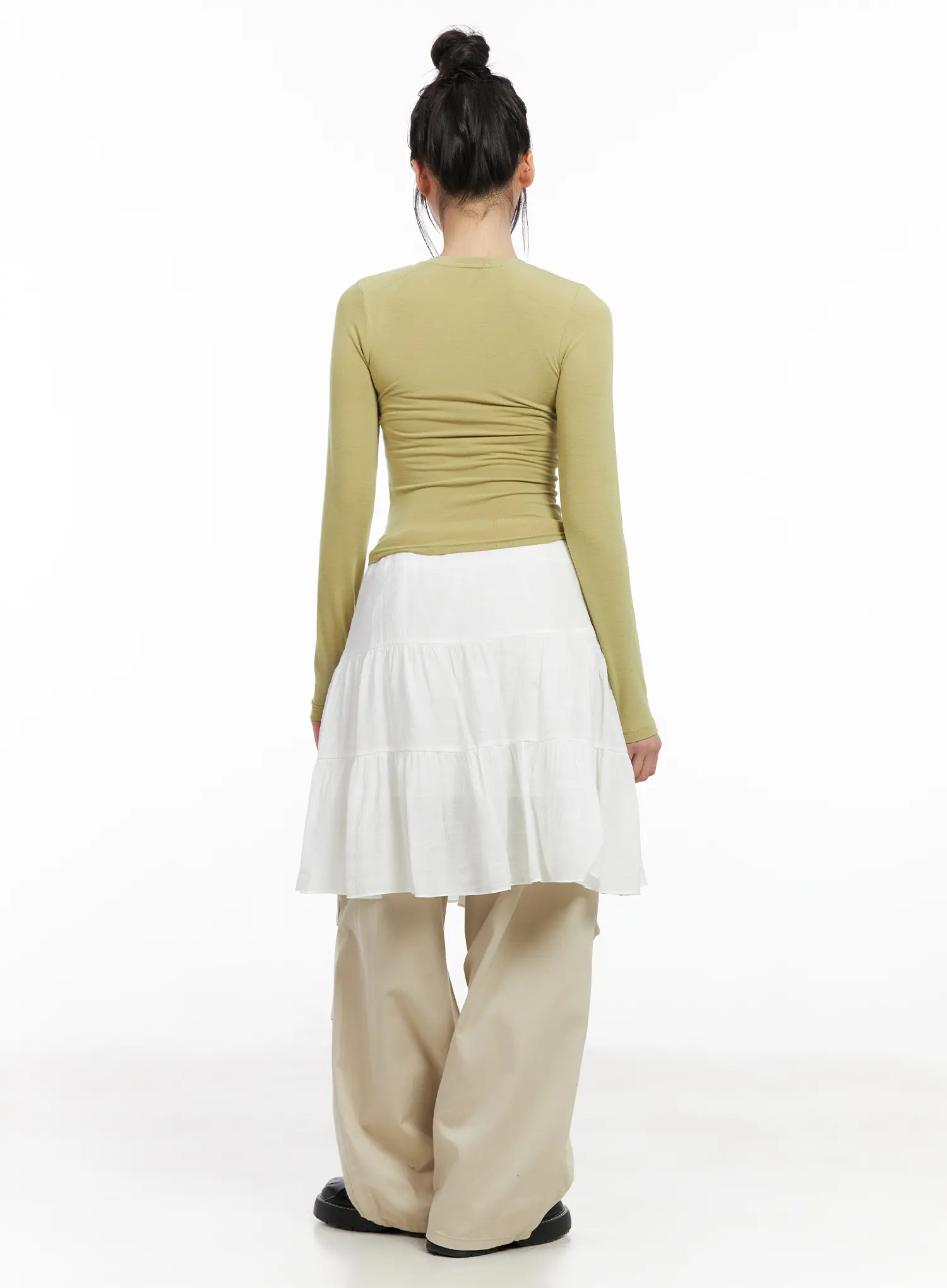 Tiered Midi Skirt CM512 - Image 7