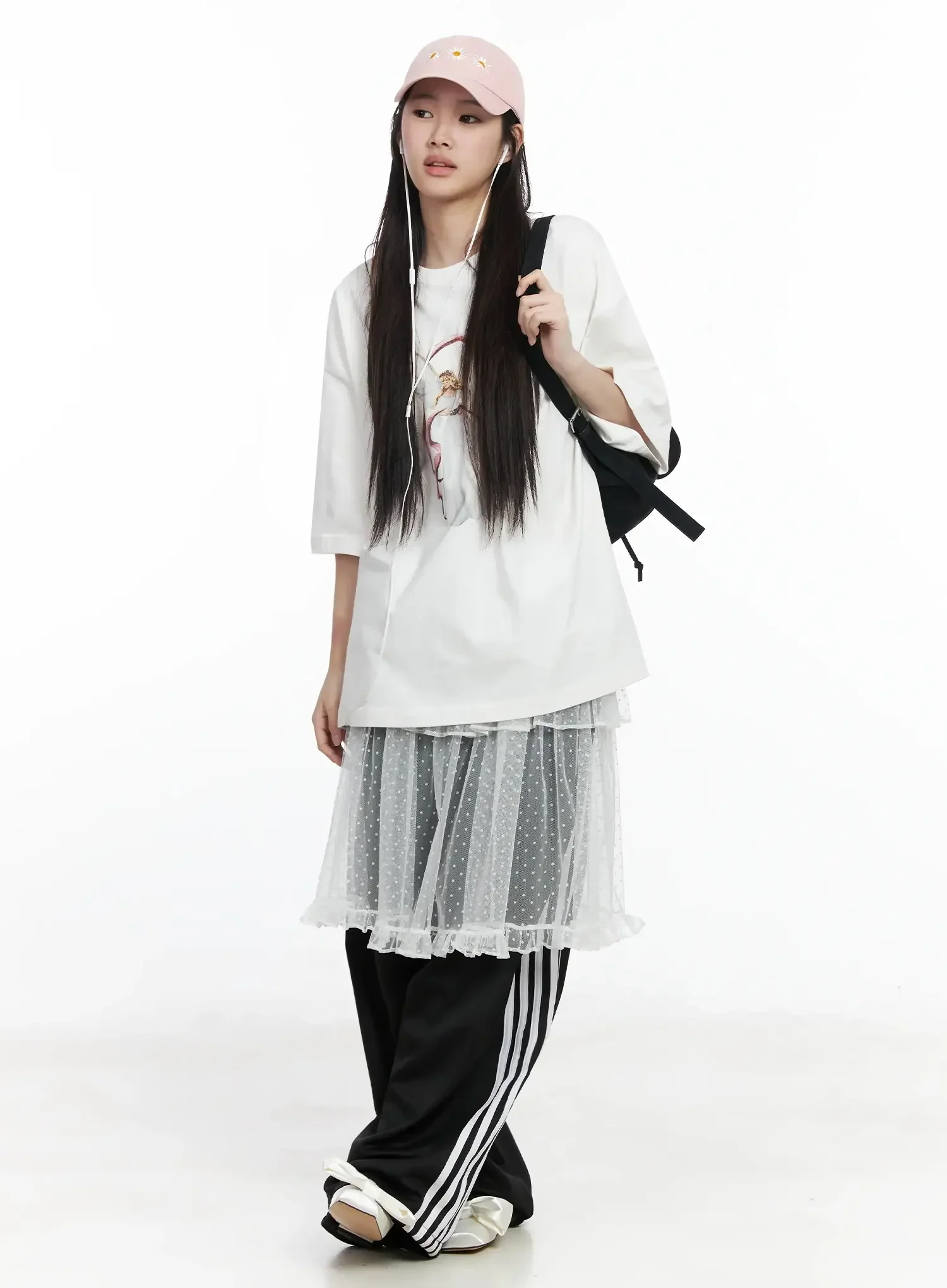 Tiered Tulle Polka Dot Skirt IM506 - Image 13