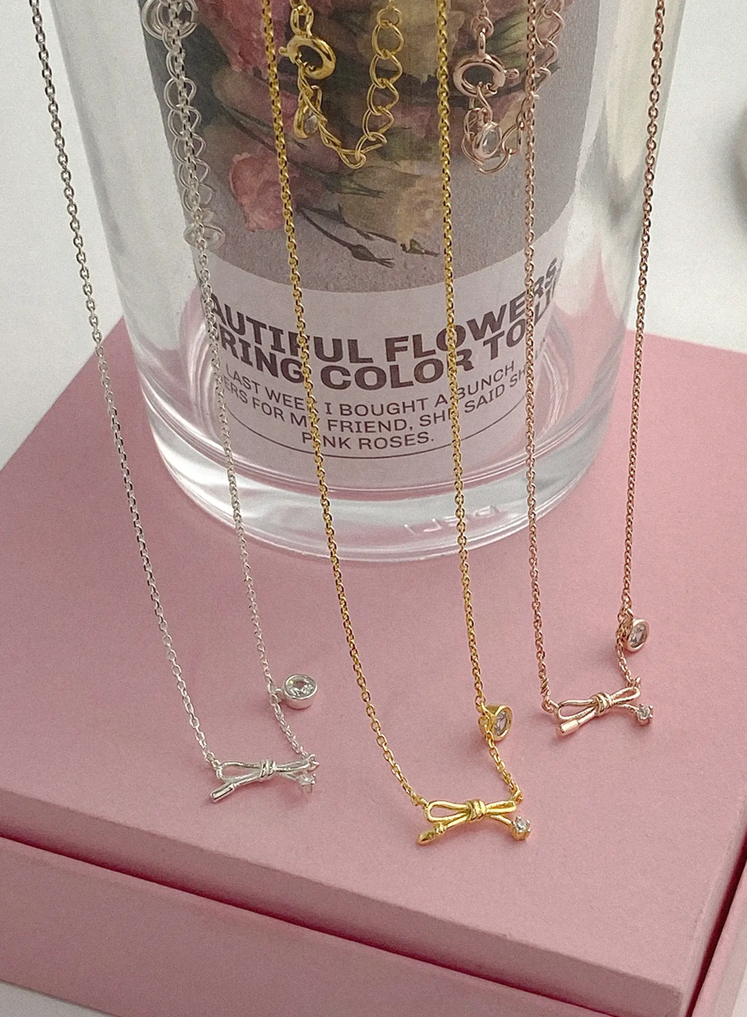 Tokarczuk Ribbon Cubic Necklace IU506 - Image 4