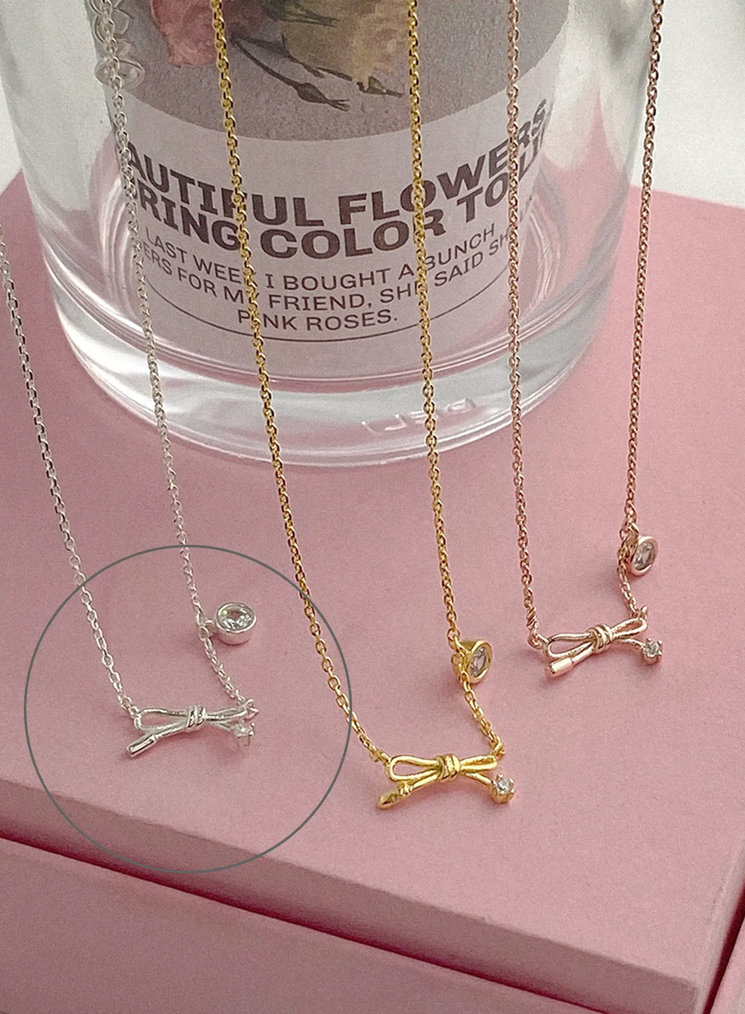 Tokarczuk Ribbon Cubic Necklace IU506 - Image 5