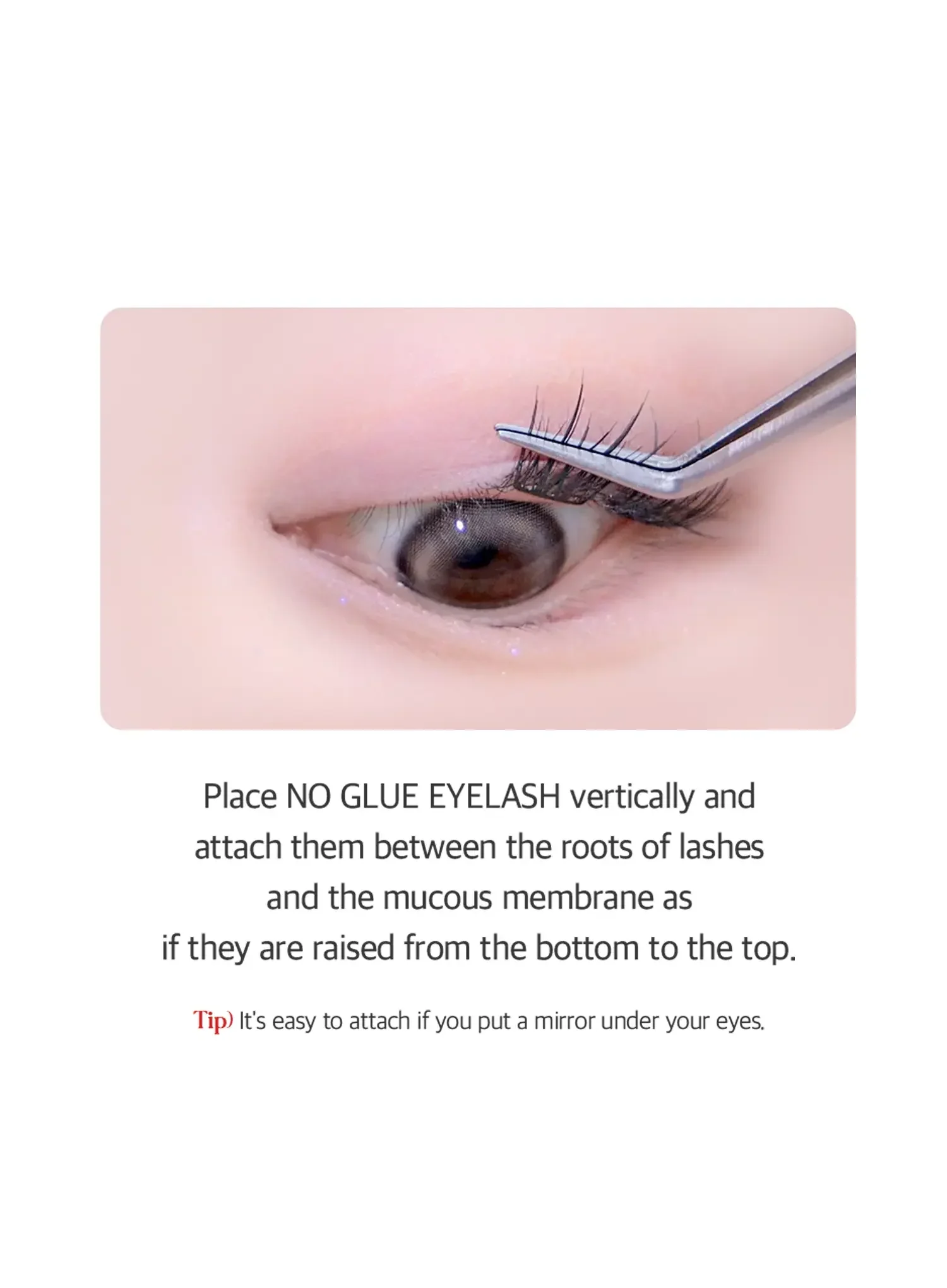 TOKTOKHARA No Glue Eyelash – Light (54pcs) - Image 24