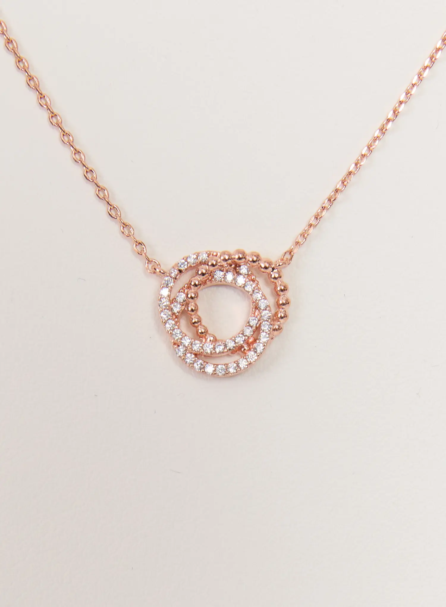 Trinity Cubic Necklace IS517