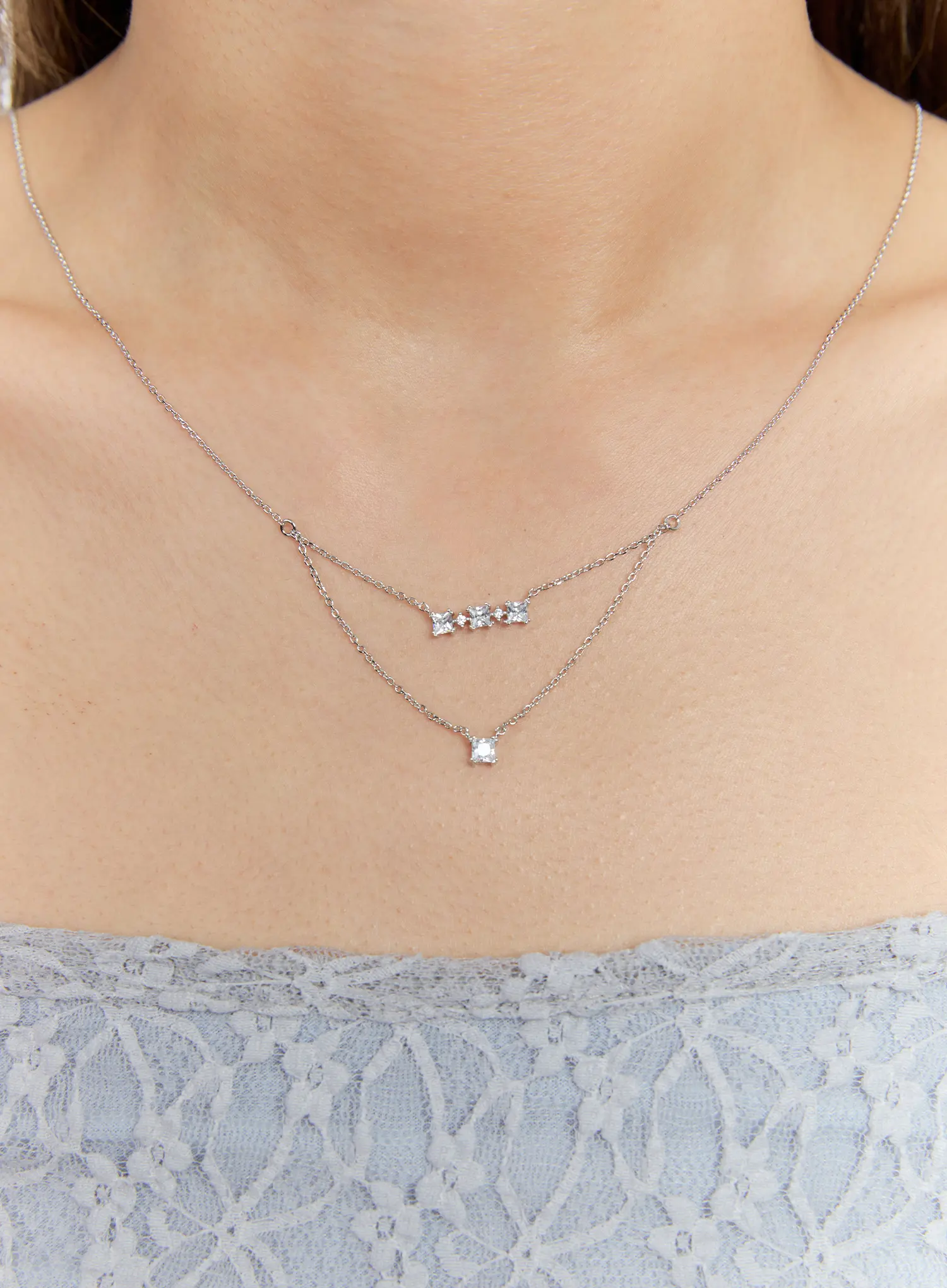 Trio Beadline Necklace IS517 - Image 4