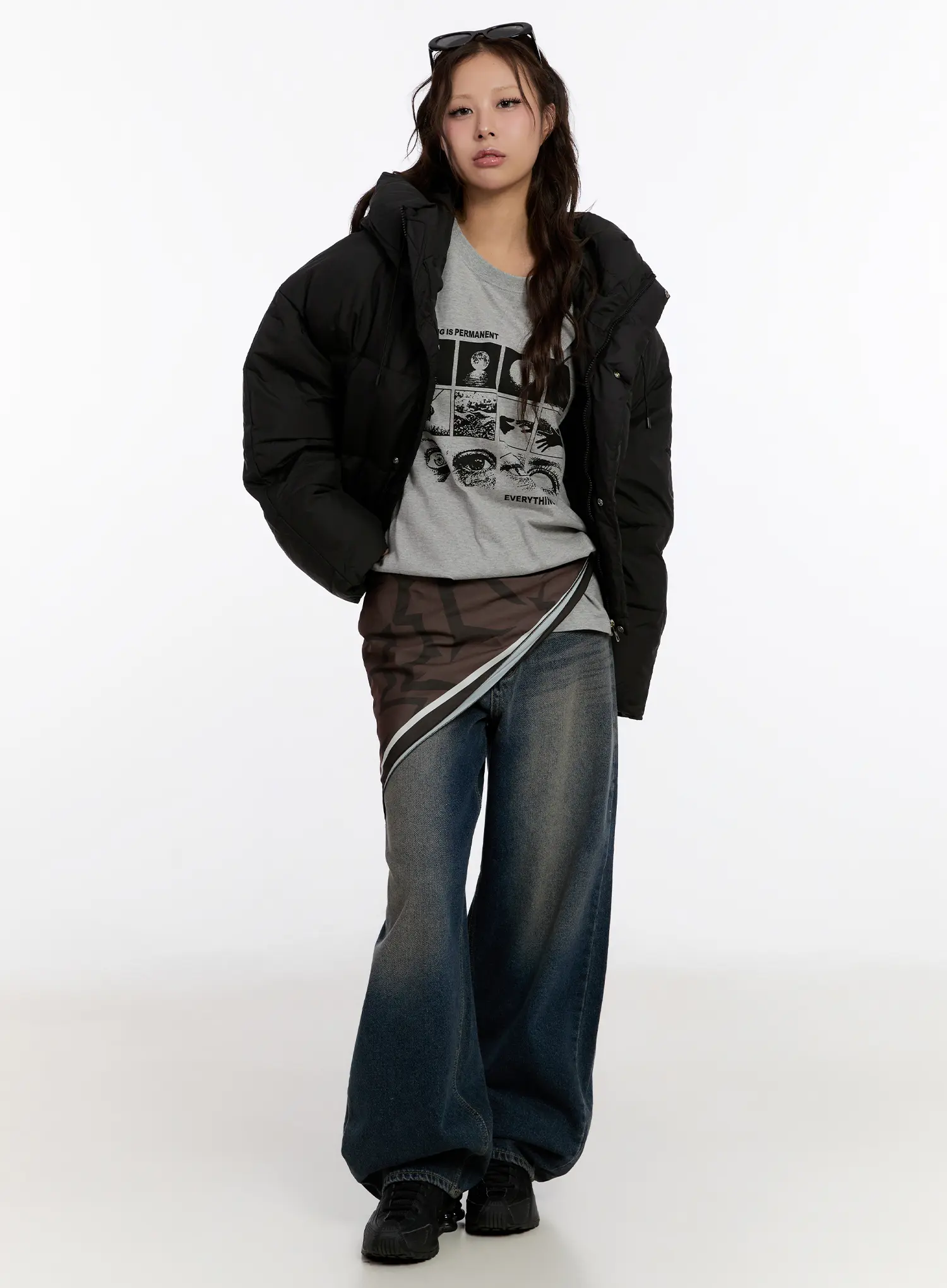 Trix Vintage Wide Leg Jeans CN527 - Image 2