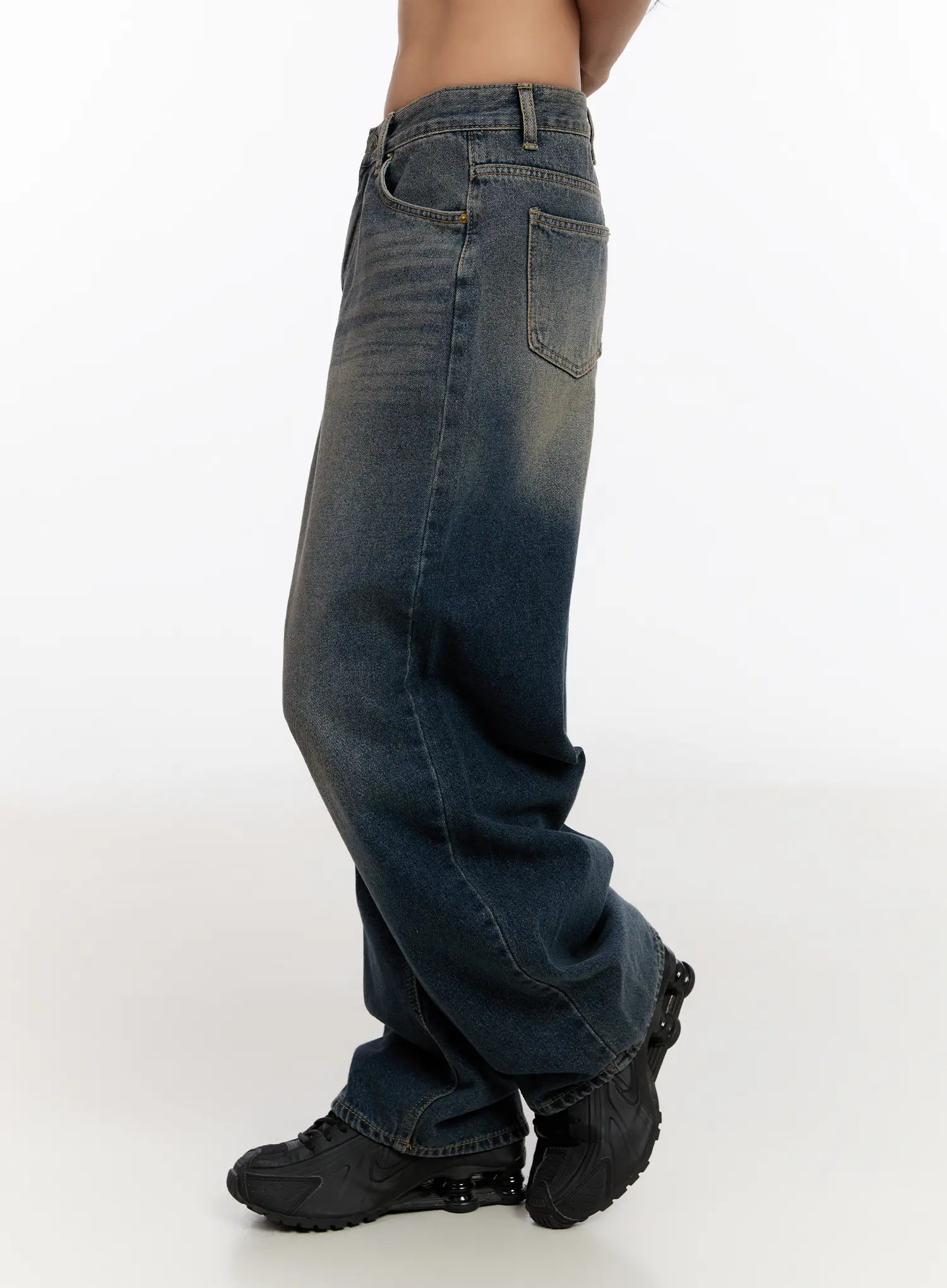 Trix Vintage Wide Leg Jeans CN527 - Image 5