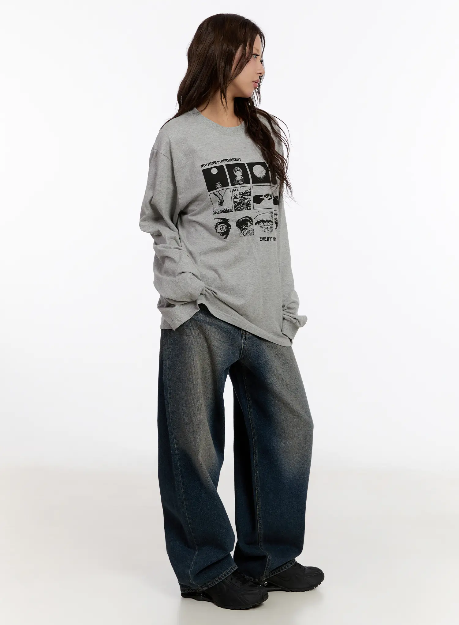 Trix Vintage Wide Leg Jeans CN527 - Image 6