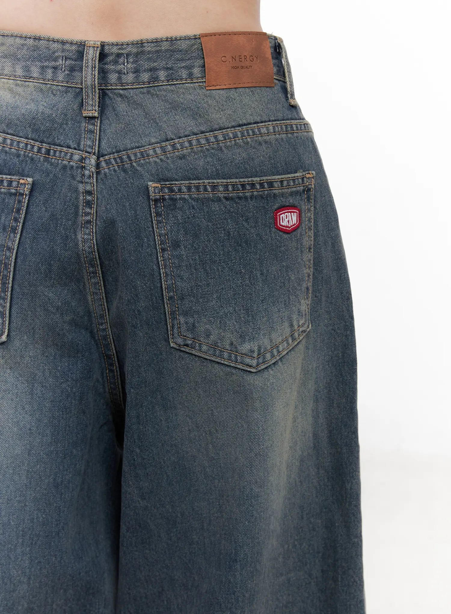 Tutt Washed Wide Leg Jeans CN504 - Image 4